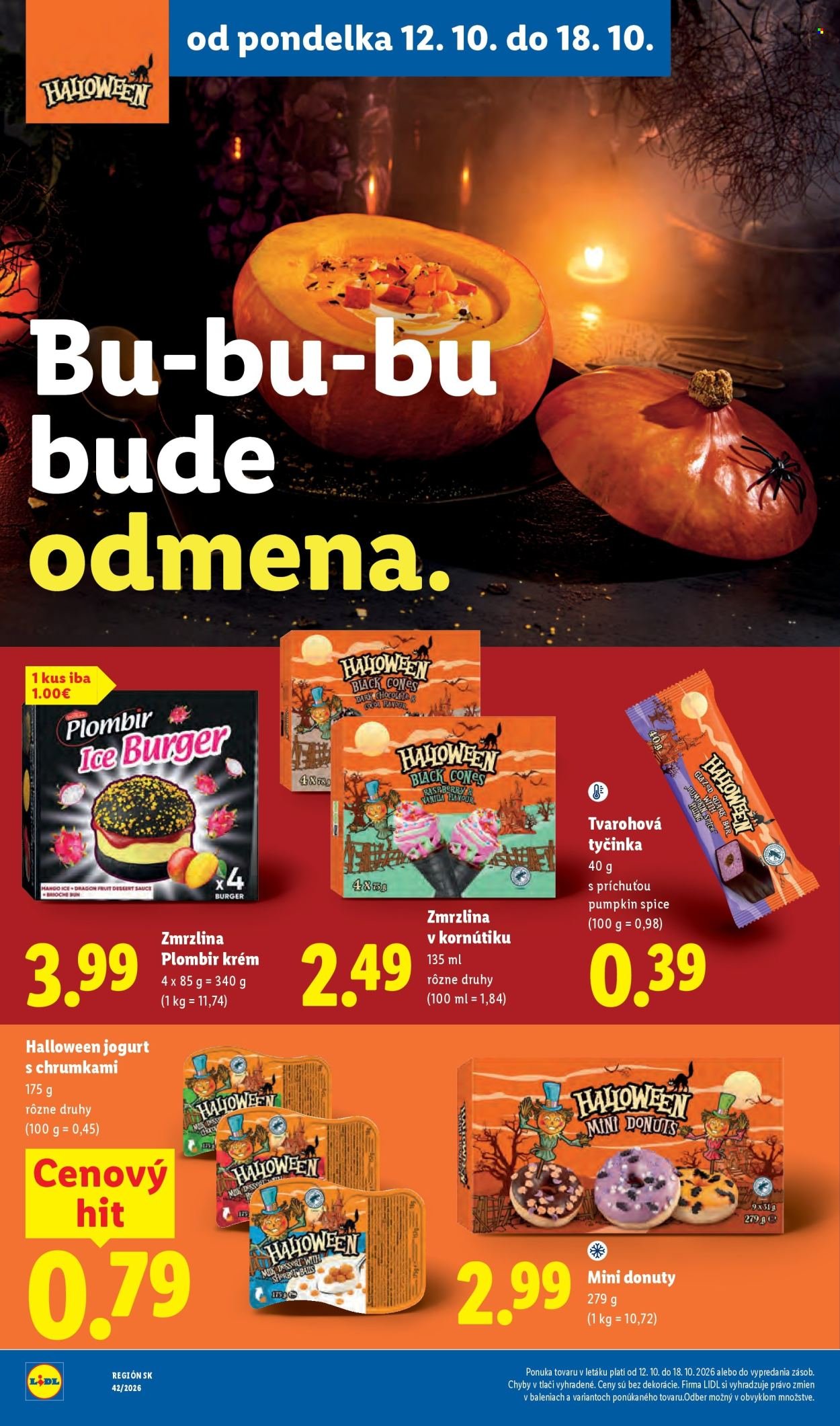 LIDL leták - Od pondelka 12.10.2026