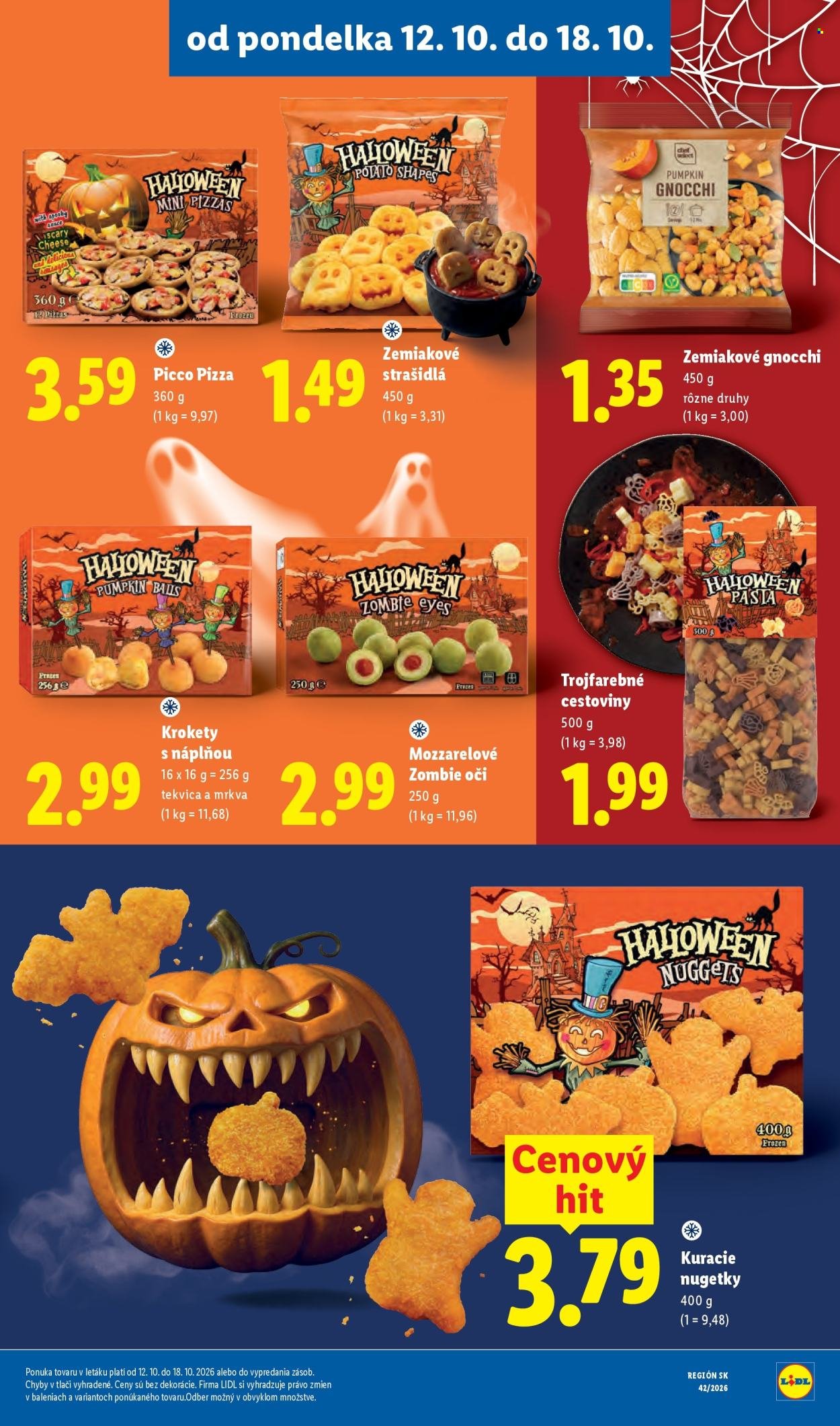 LIDL leták - Od pondelka 12.10.2026