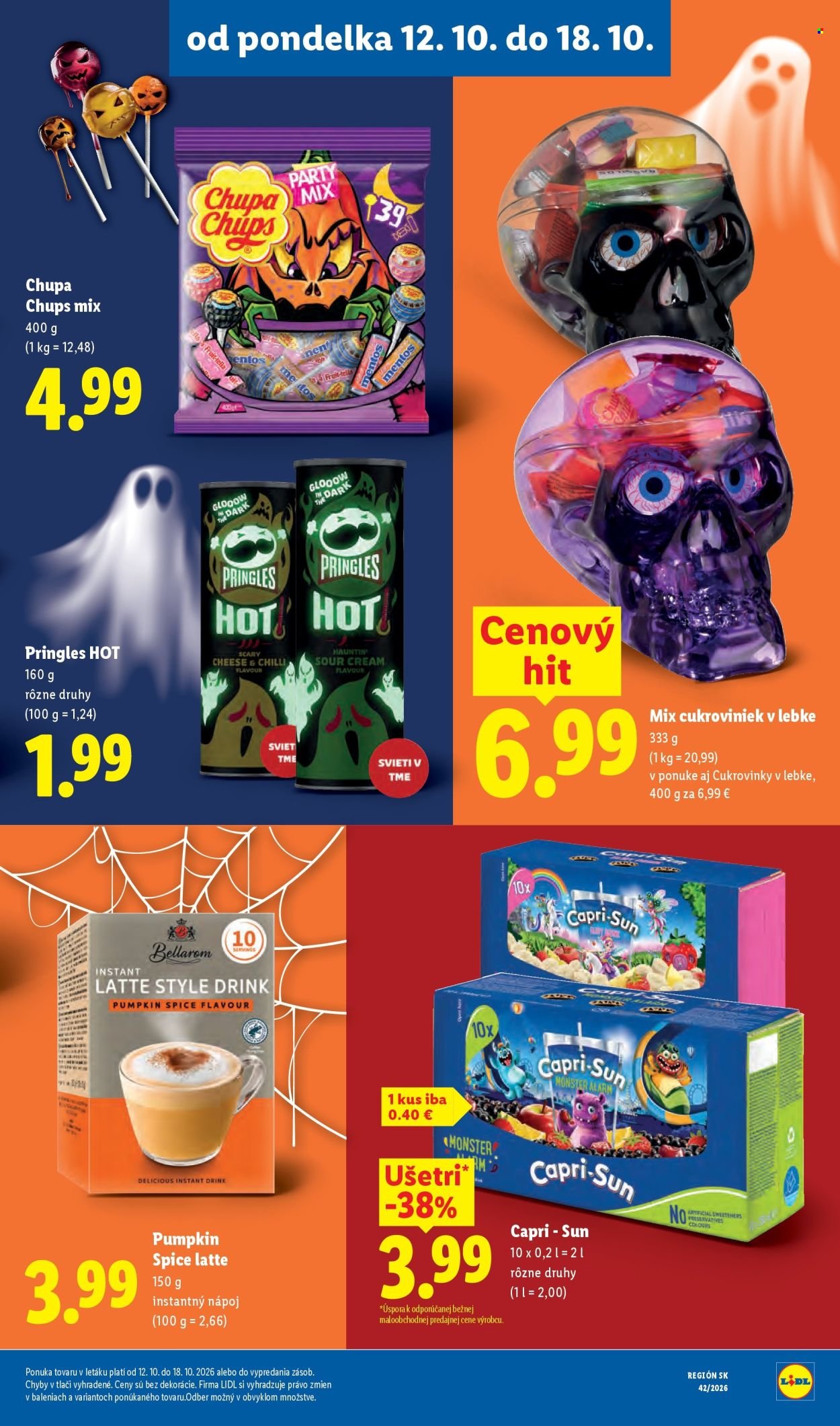 LIDL leták - Od pondelka 12.10.2026