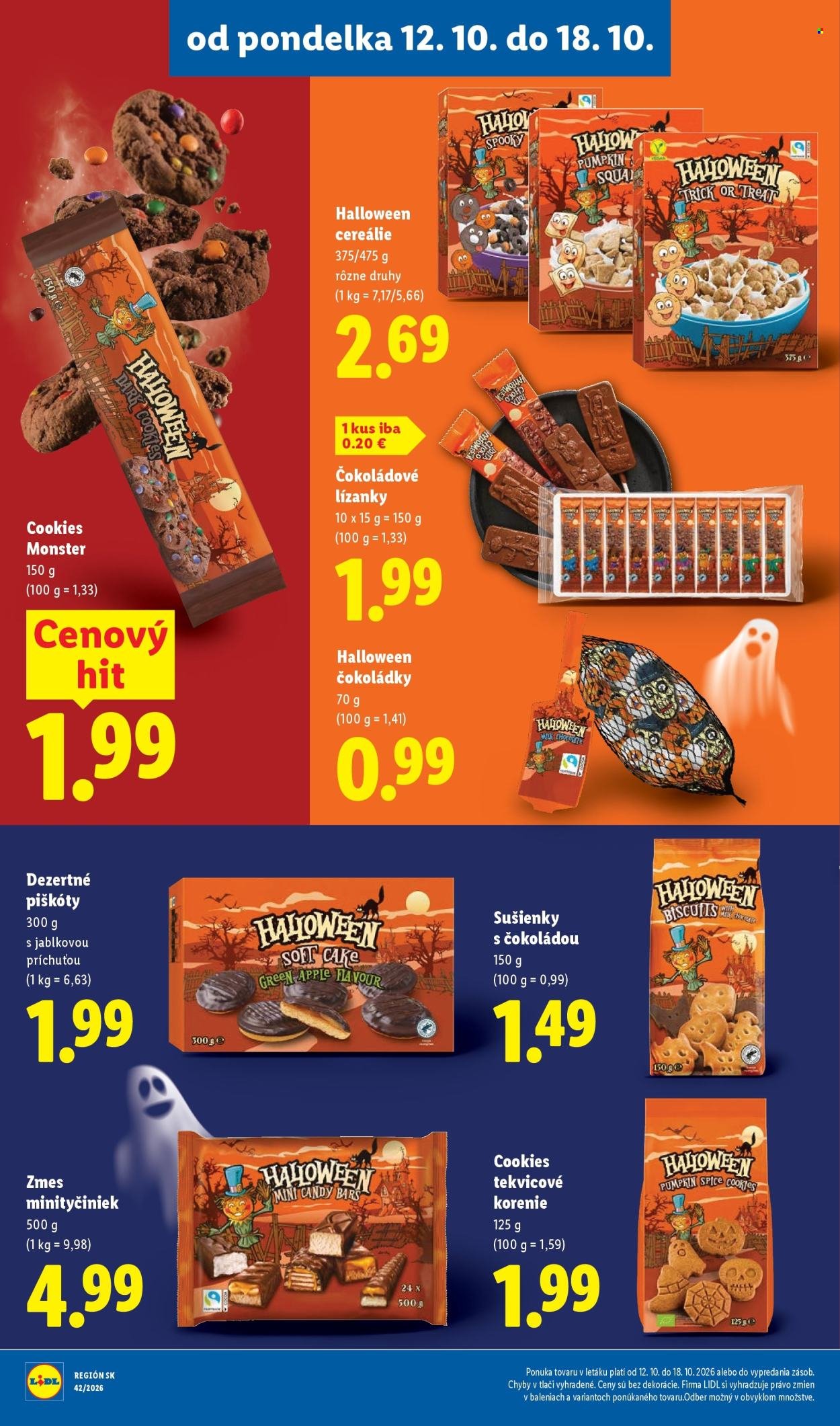 LIDL leták - Od pondelka 12.10.2026