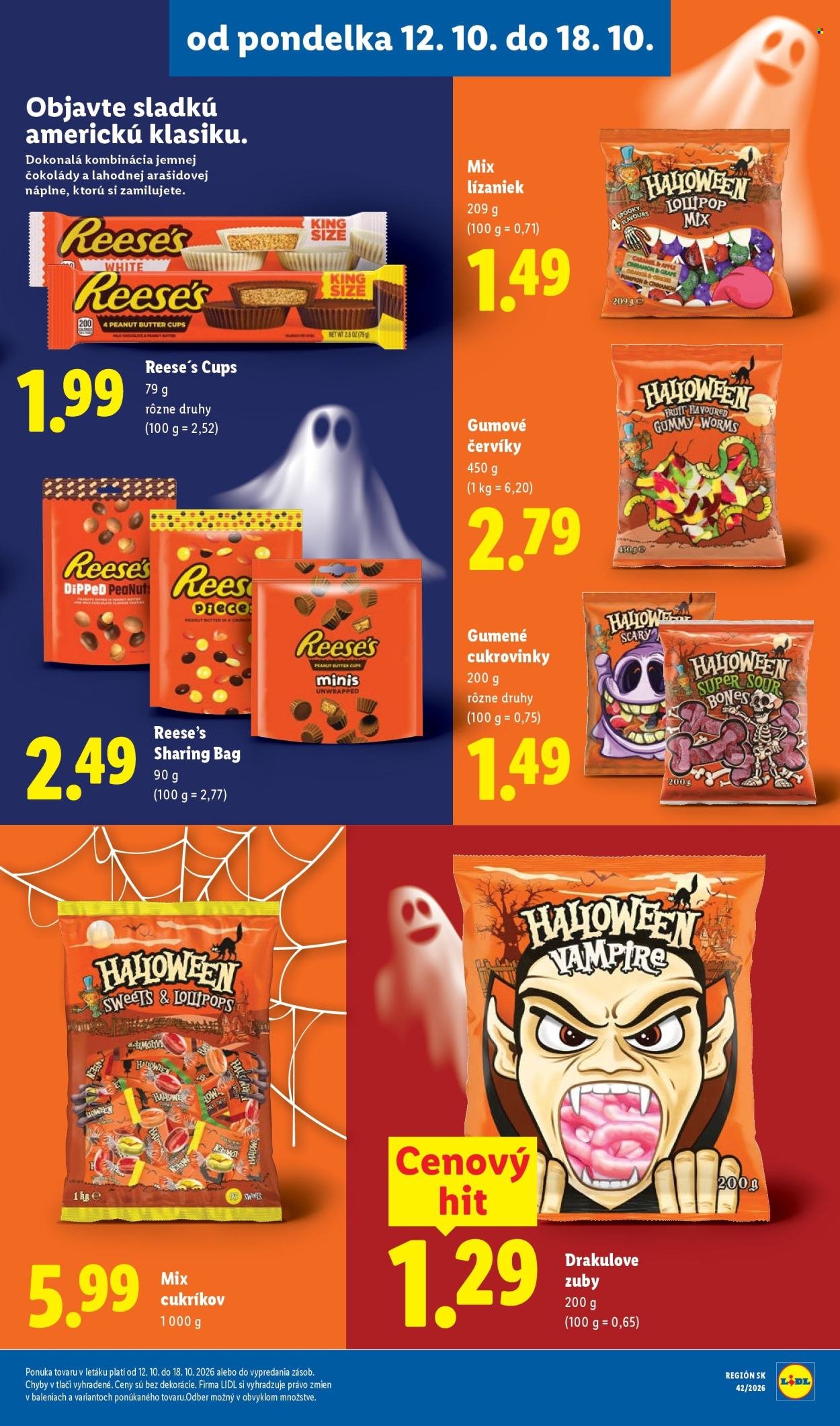 LIDL leták - Od pondelka 12.10.2026
