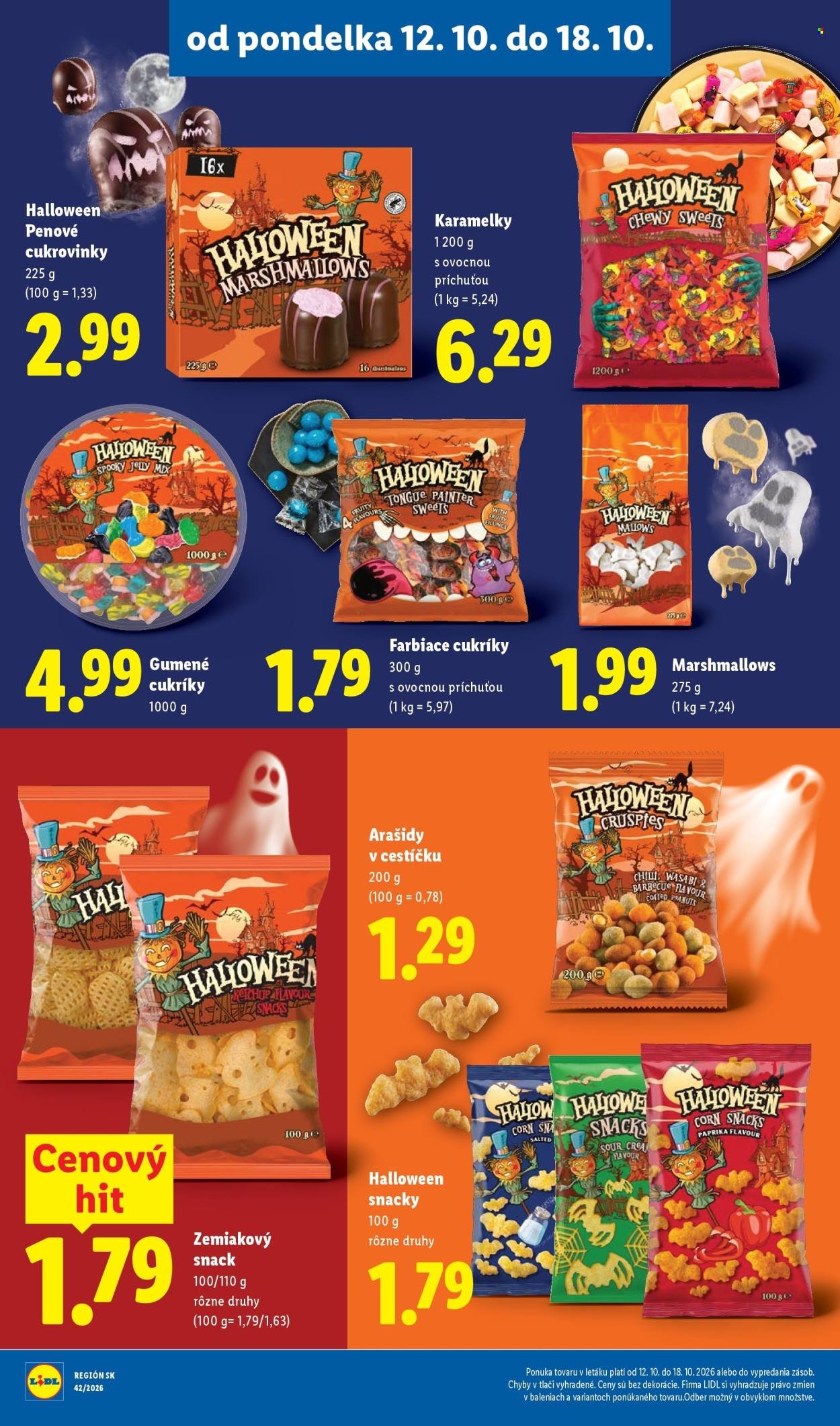 LIDL leták - Od pondelka 12.10.2026