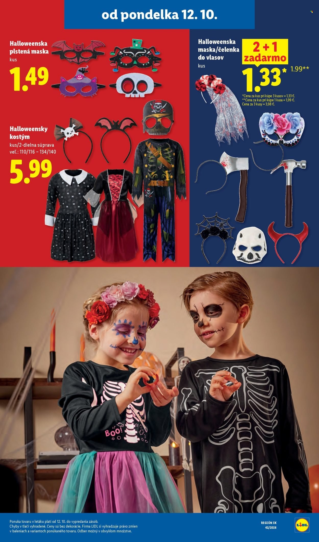 LIDL leták - Od pondelka 12.10.2026