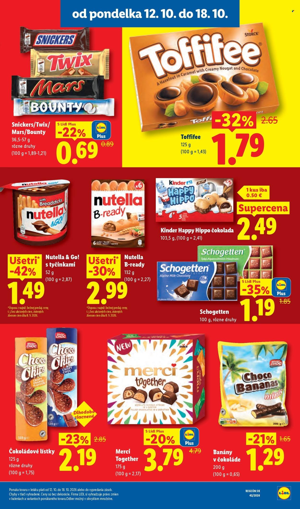 LIDL leták - Od pondelka 12.10.2026