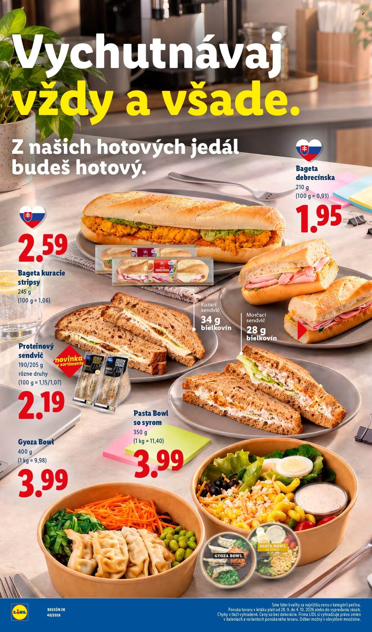 LIDL leták - Od pondelka 12.10.2026