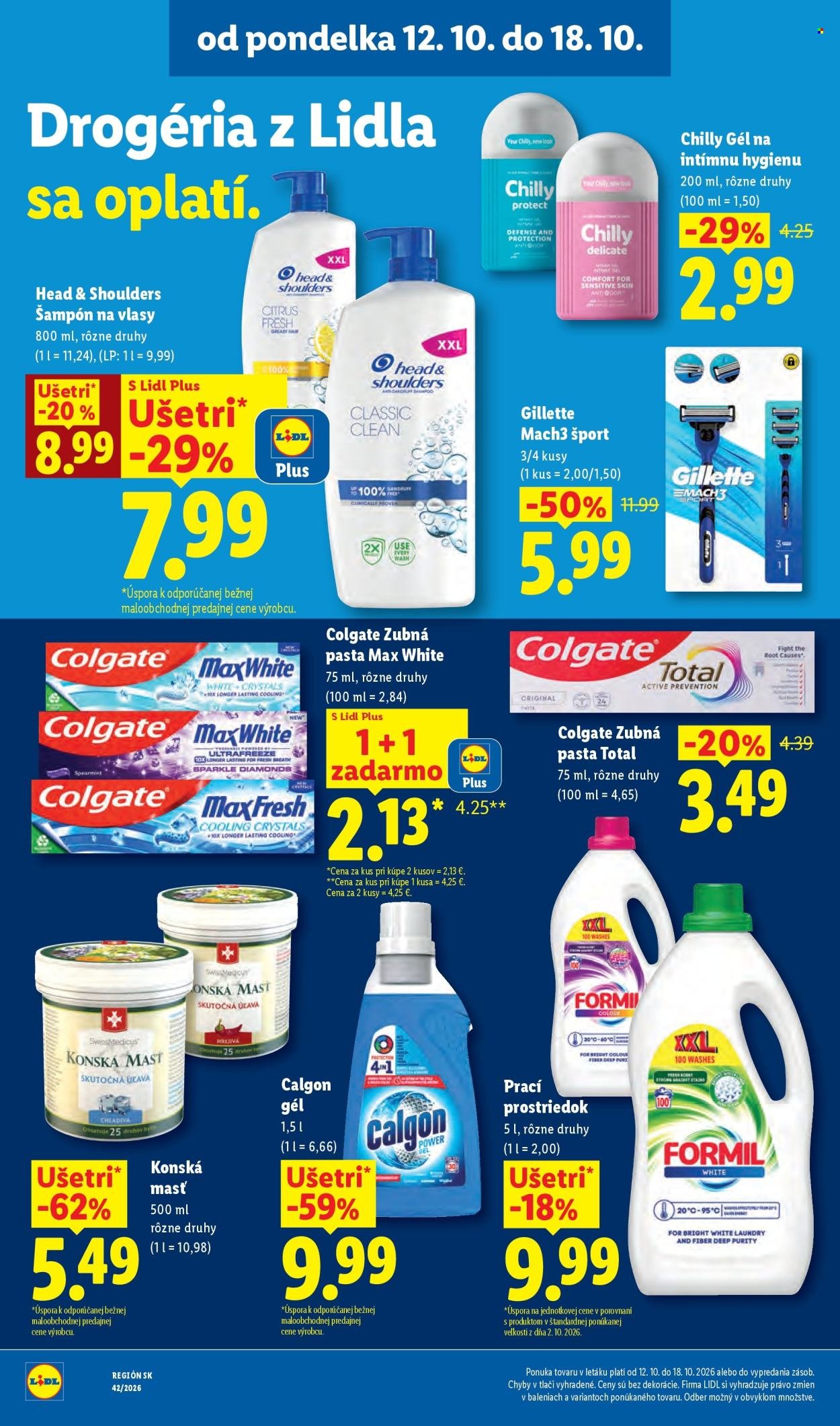 LIDL leták - Od pondelka 12.10.2026