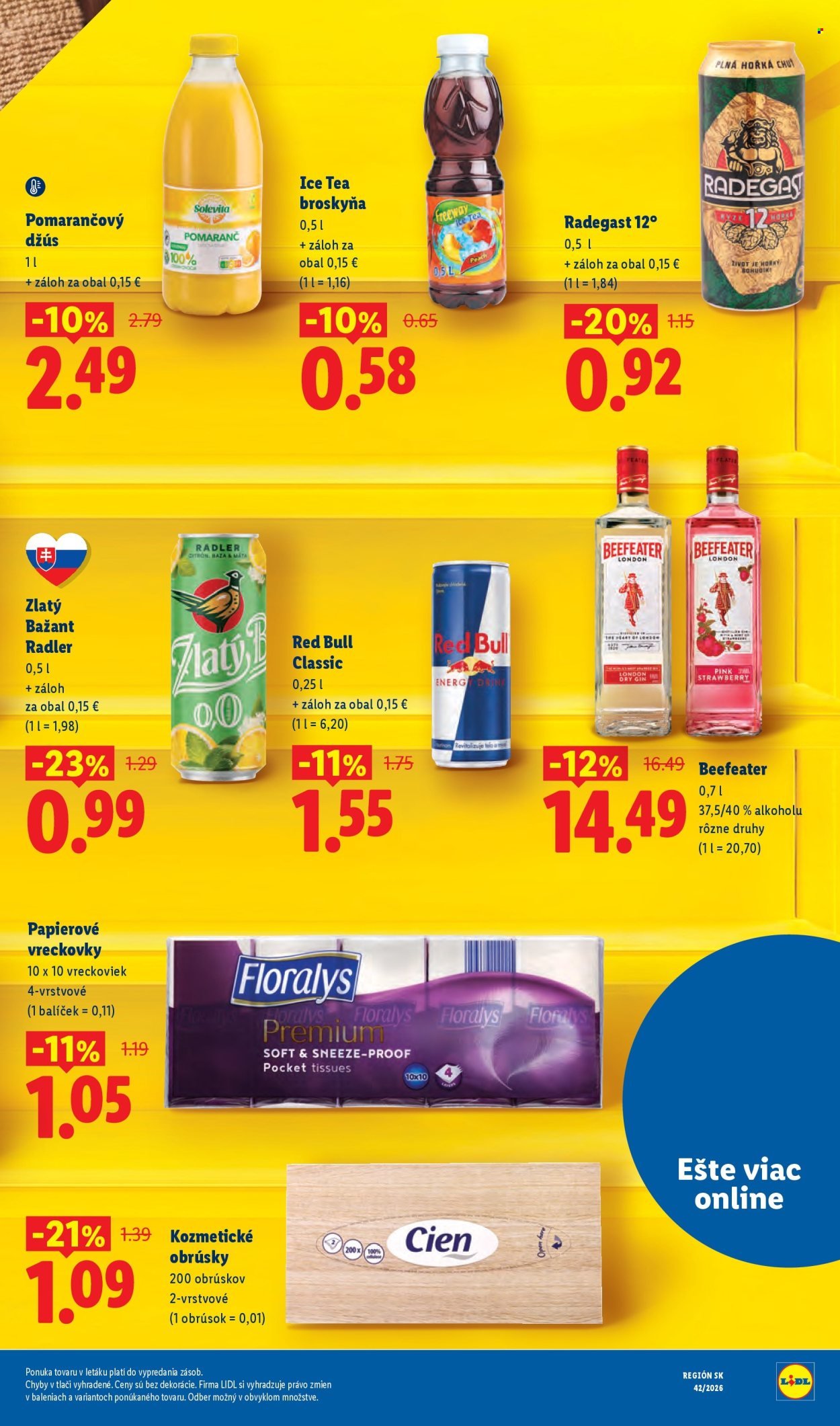 LIDL leták - Od pondelka 12.10.2026