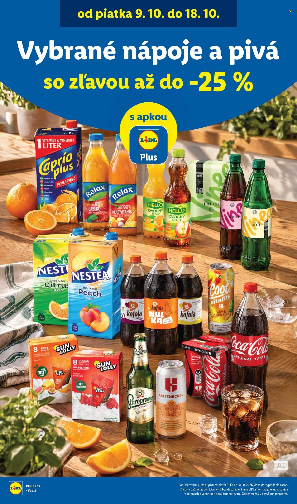 LIDL leták - Od pondelka 12.10.2026