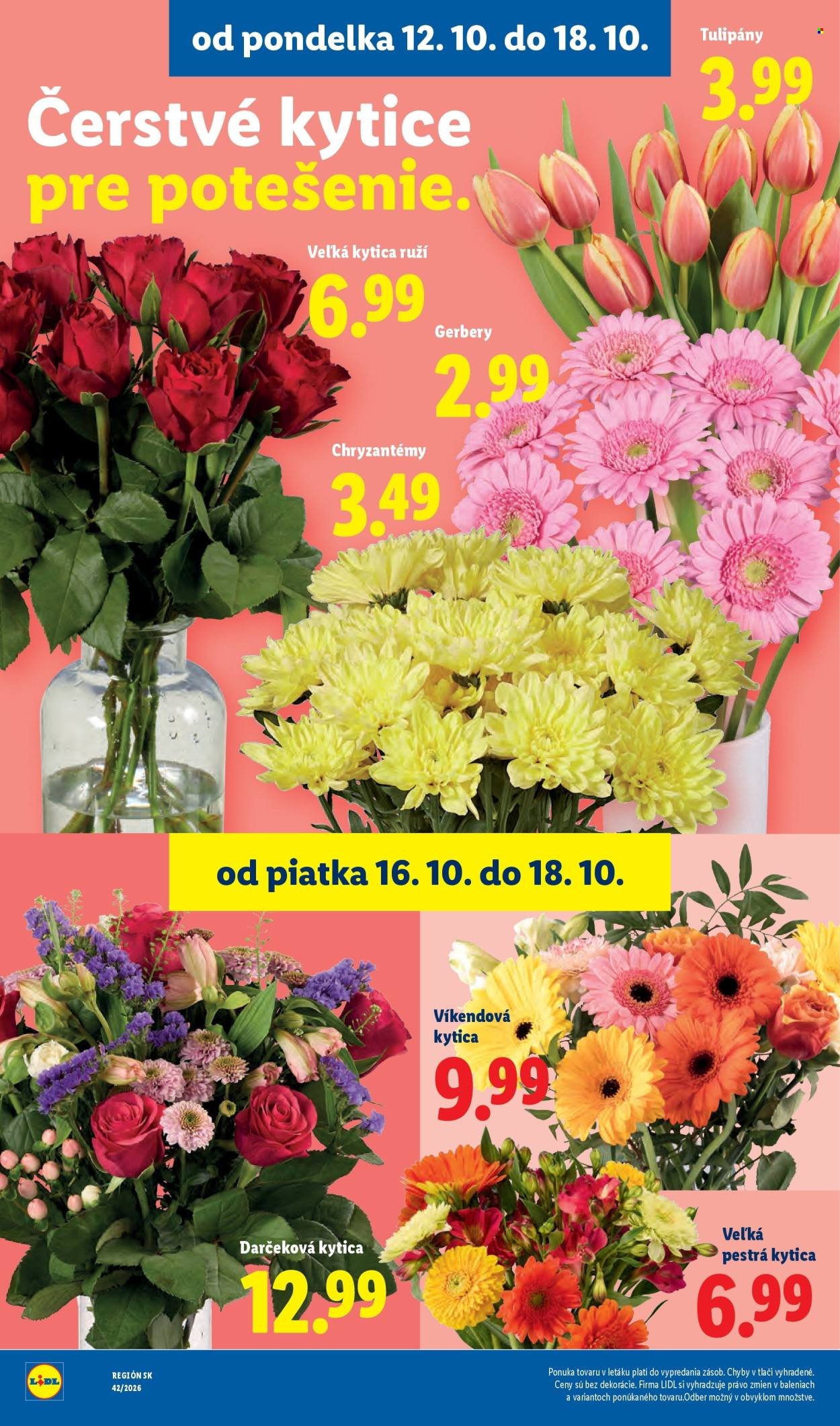 LIDL leták - Od pondelka 12.10.2026
