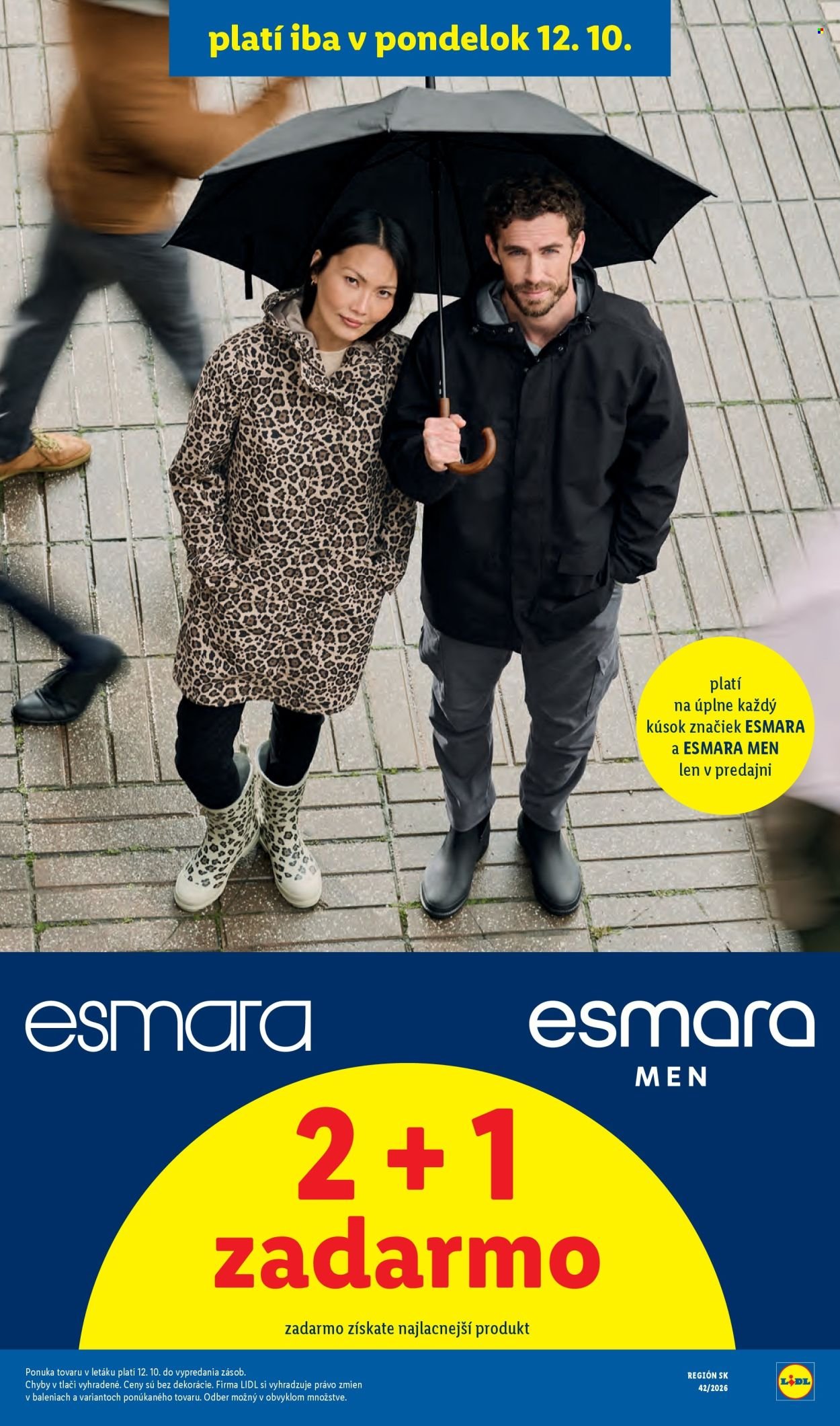 LIDL leták - Od pondelka 12.10.2026