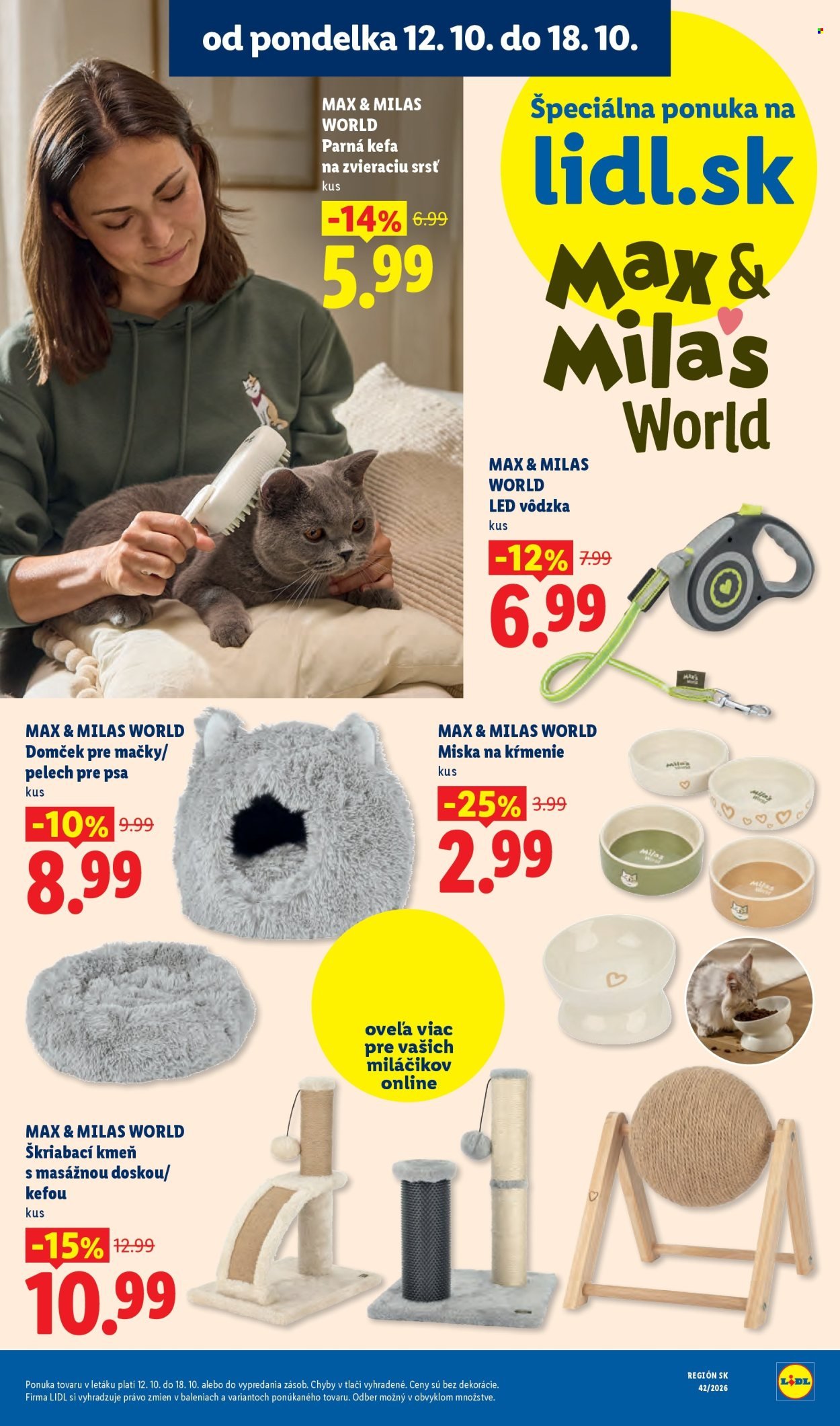 LIDL leták - Od pondelka 12.10.2026