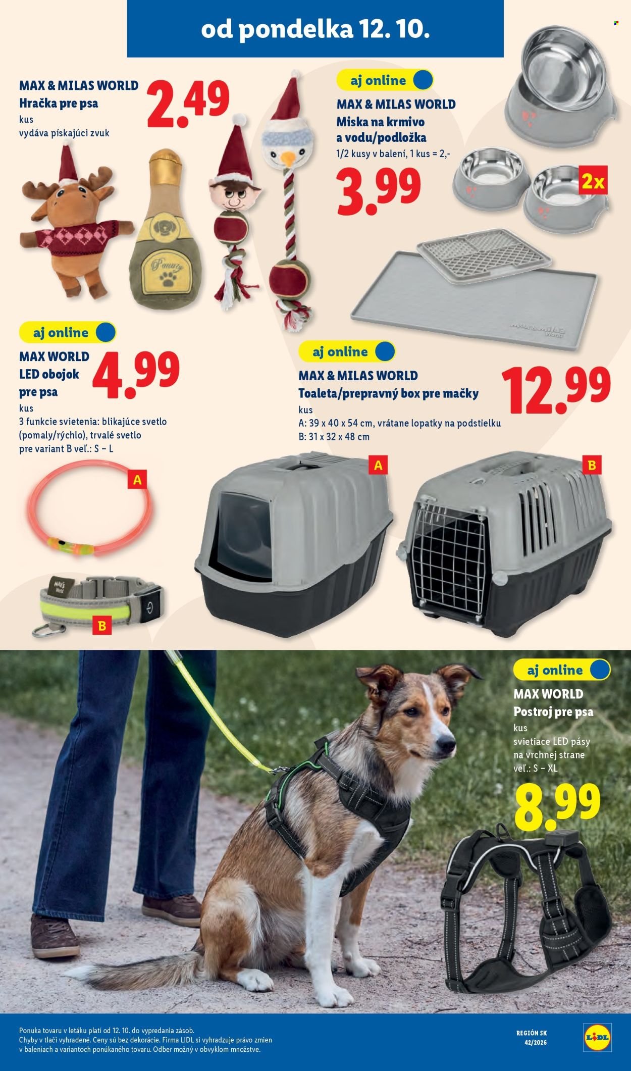 LIDL leták - Od pondelka 12.10.2026