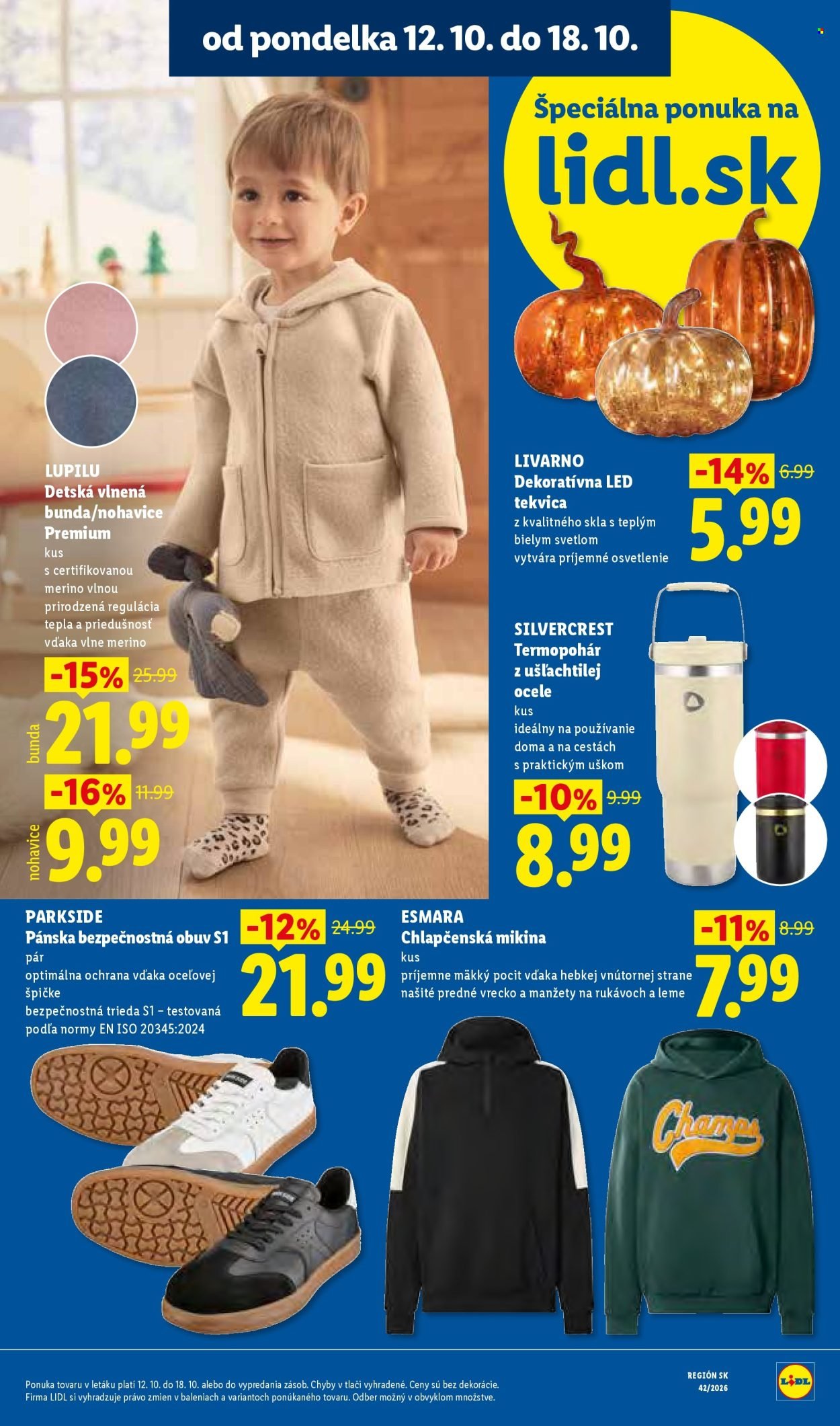 LIDL leták - Od pondelka 12.10.2026