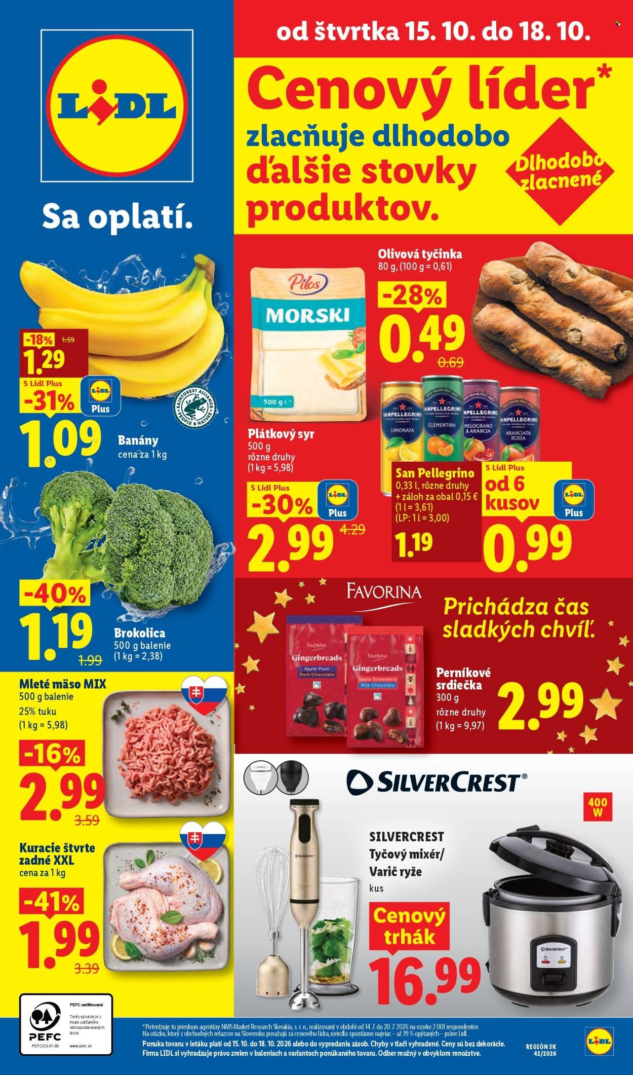 LIDL leták - Od pondelka 12.10.2026
