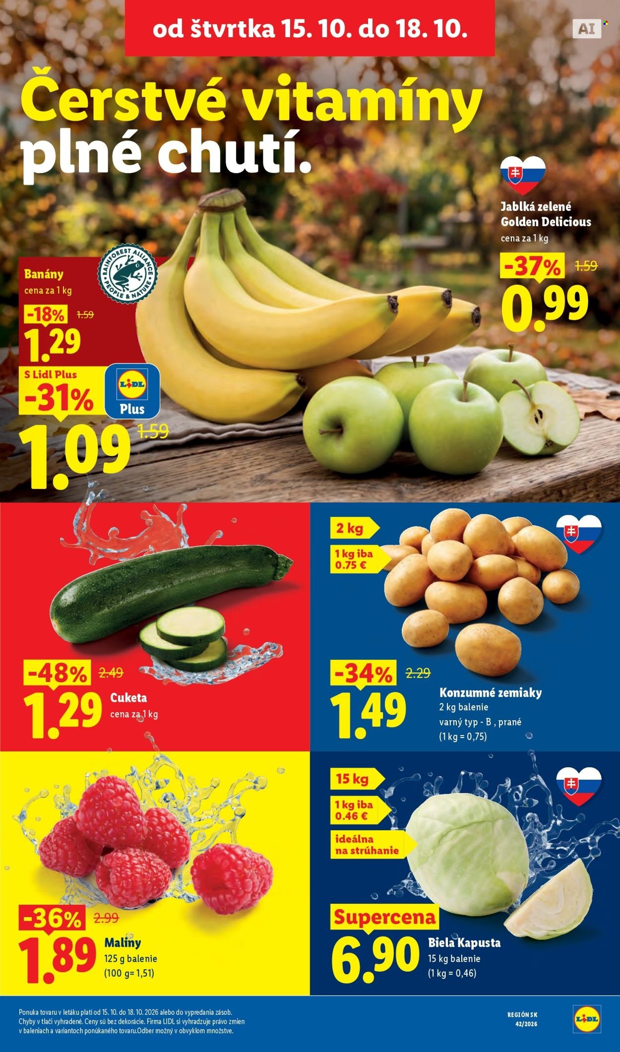 LIDL leták - Od pondelka 12.10.2026