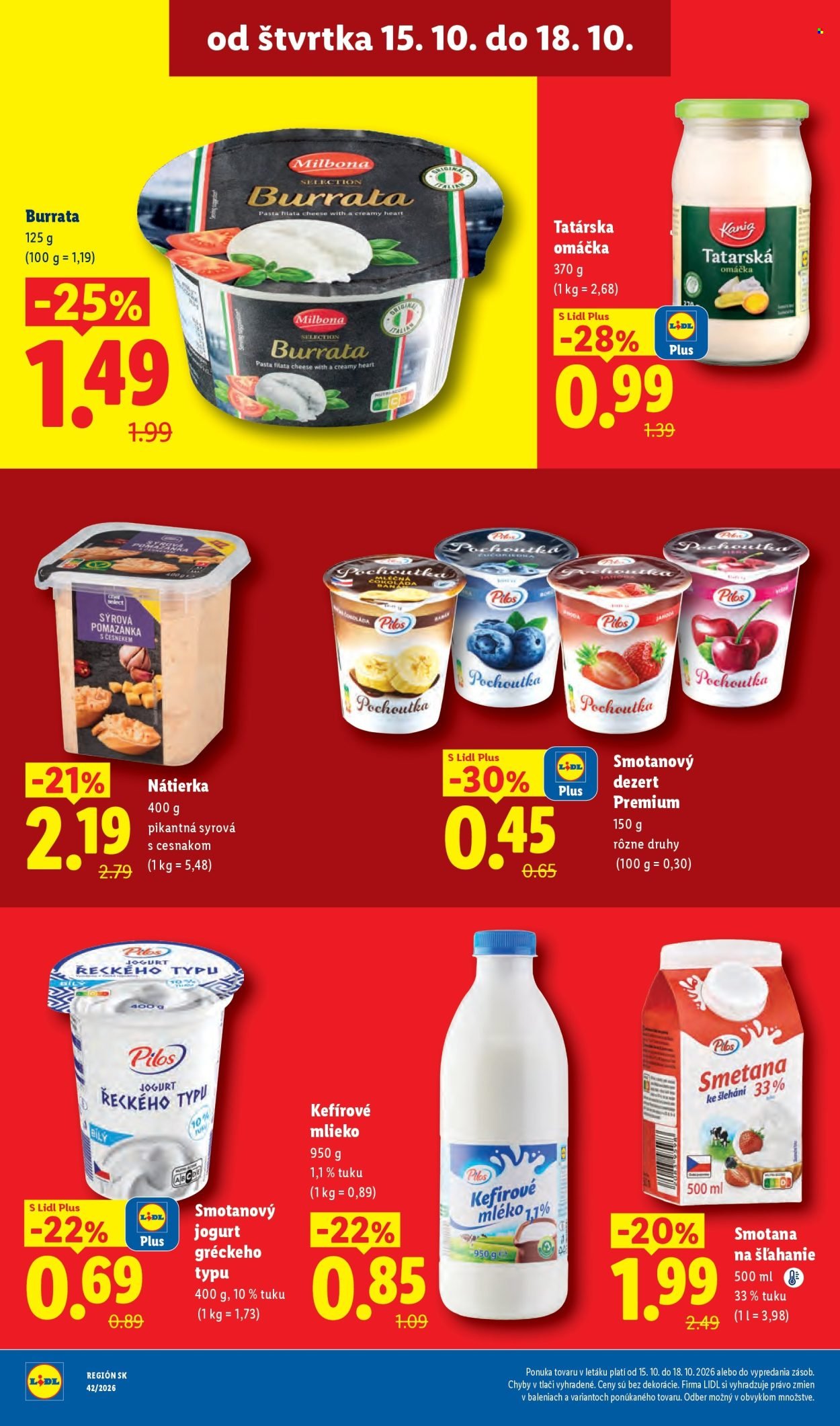 LIDL leták - Od pondelka 12.10.2026