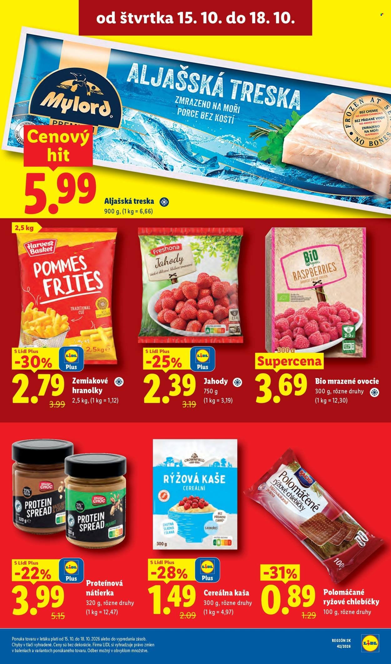LIDL leták - Od pondelka 12.10.2026