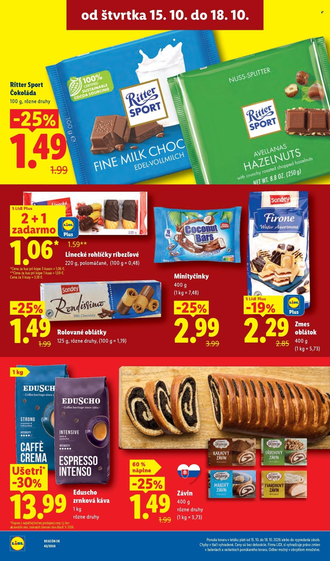 LIDL leták - Od pondelka 12.10.2026
