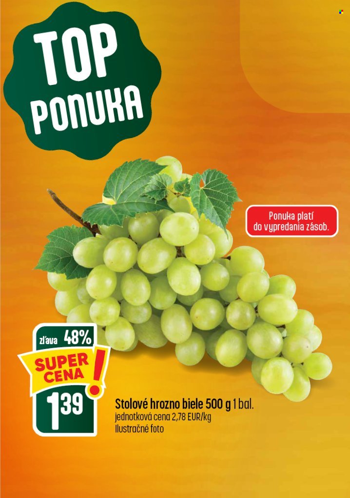 COOP JEDNOTA leták - Od štvrtka 10.9.2026
