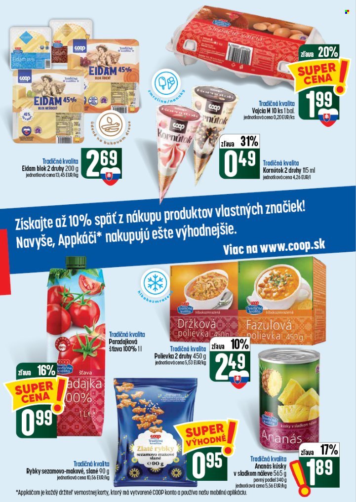COOP JEDNOTA leták - Od štvrtka 10.9.2026