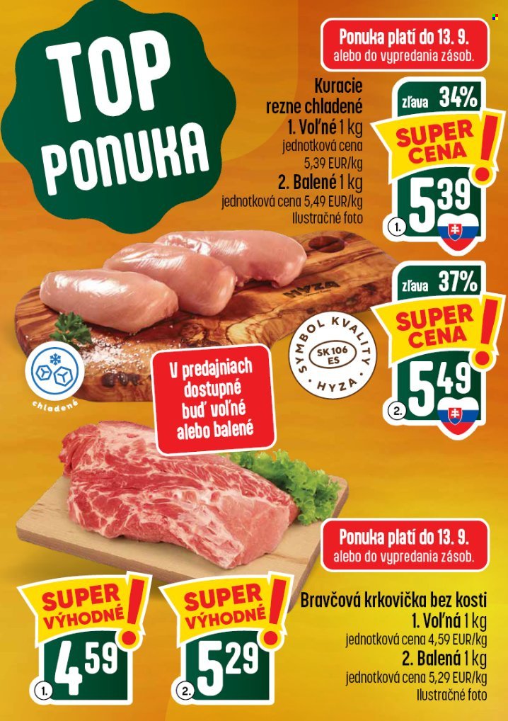 COOP JEDNOTA leták - Od štvrtka 10.9.2026