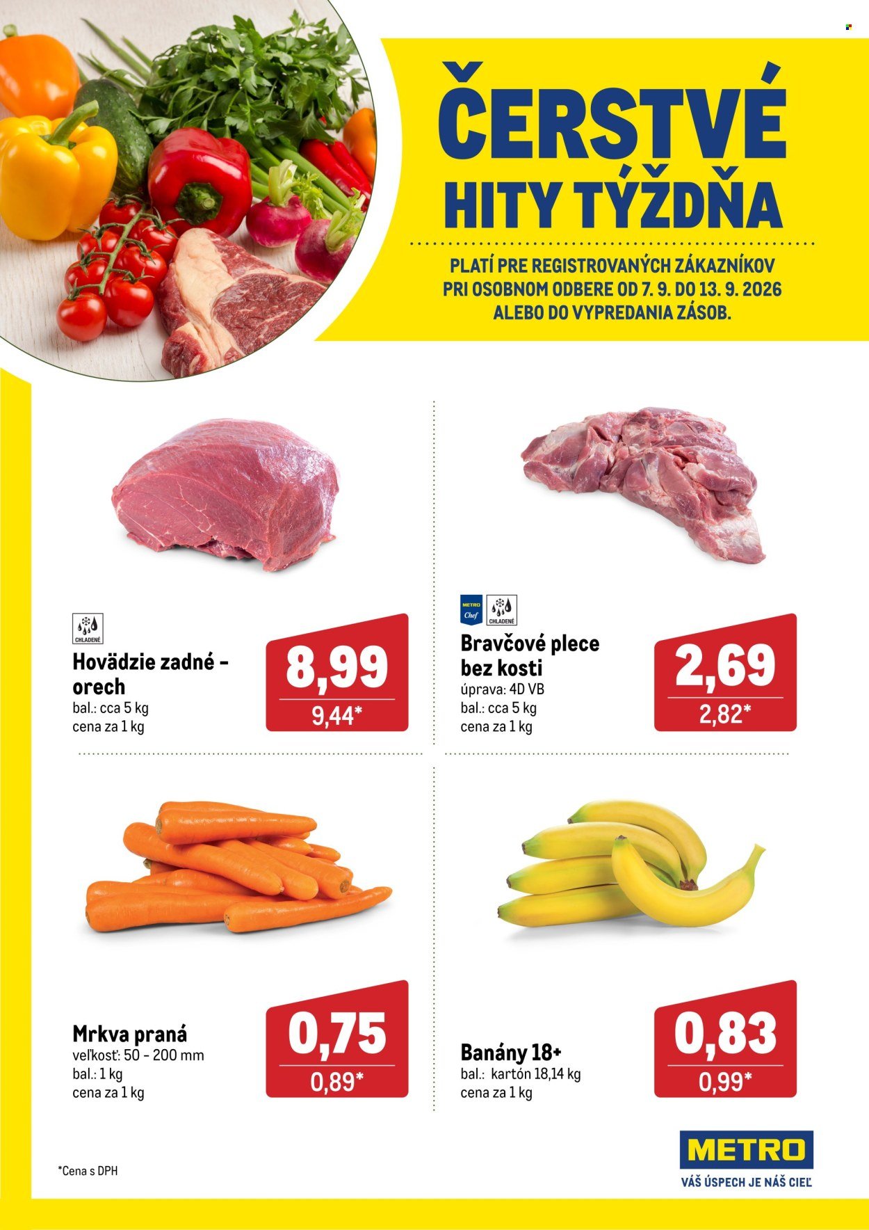 METRO leták - Čerstvé hity týždňa