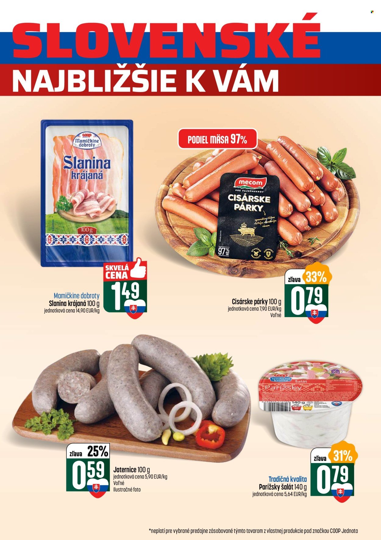 COOP JEDNOTA leták - Od štvrtka 8.1.2026 (2026-01-08 - 2026-01-14) | 9