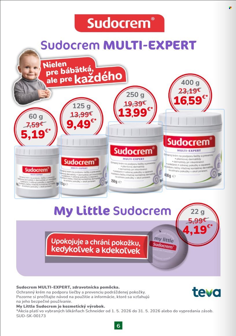 SCHNEIDER LEKÁREŇ leták - Od piatka 1.5.2026 (2026-05-01 - 2026-05-31) | 6