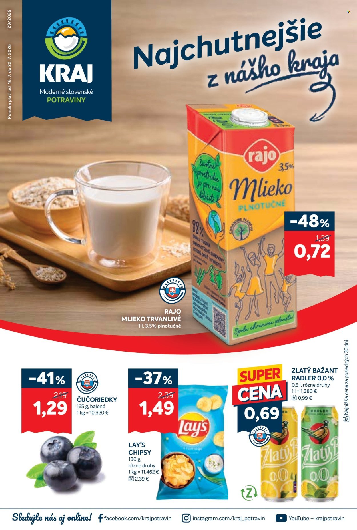 KRAJ leták - Od štvrtka 16.7.2026