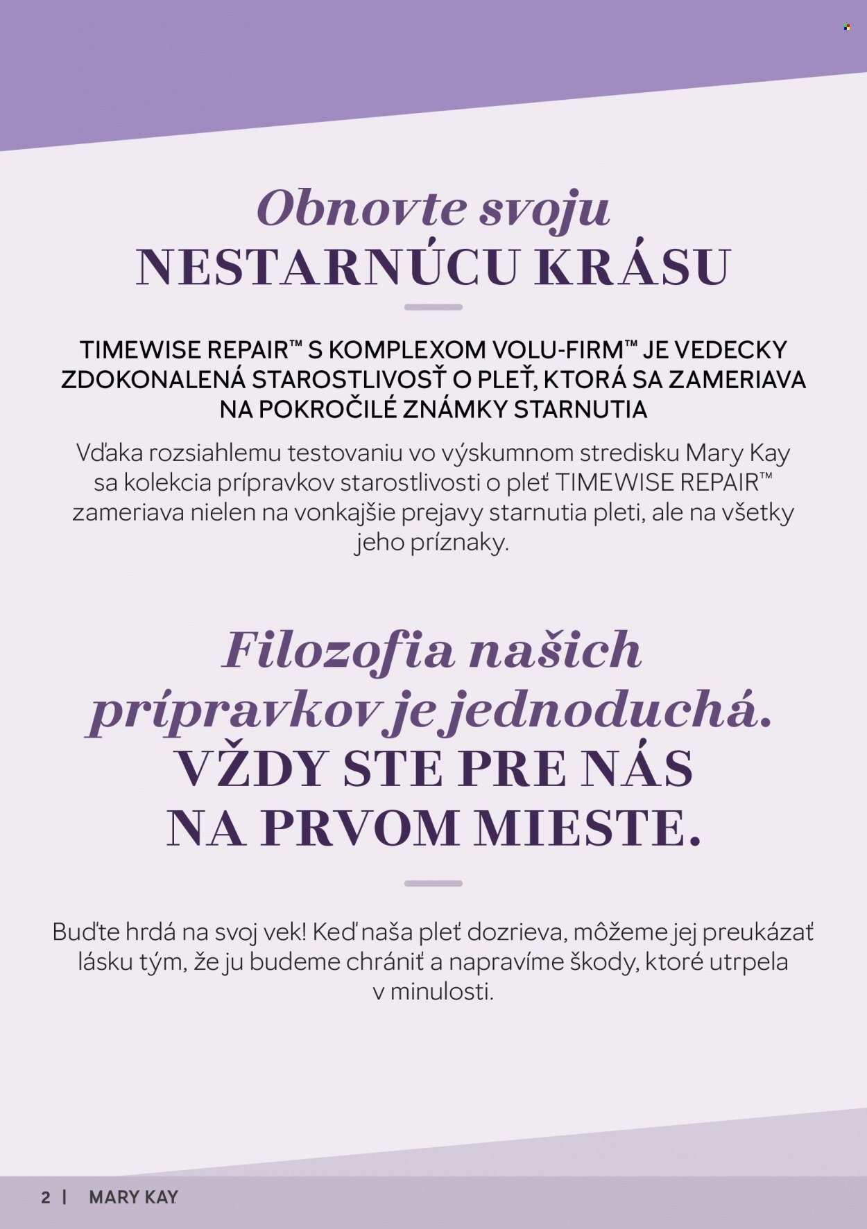 MARY KAY leták - TimeWise Repair (2023-11-27) | 2