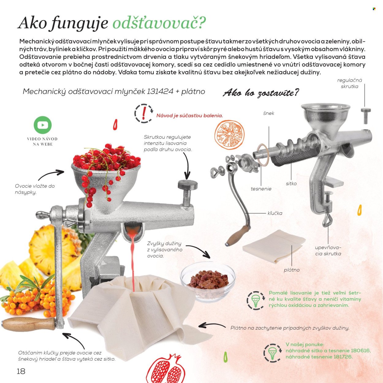 ORION leták - AKO FUNGUJÚ MECHANIZMY STROJČEKOV, MLYNČEKOV (2025-01-06) | 18