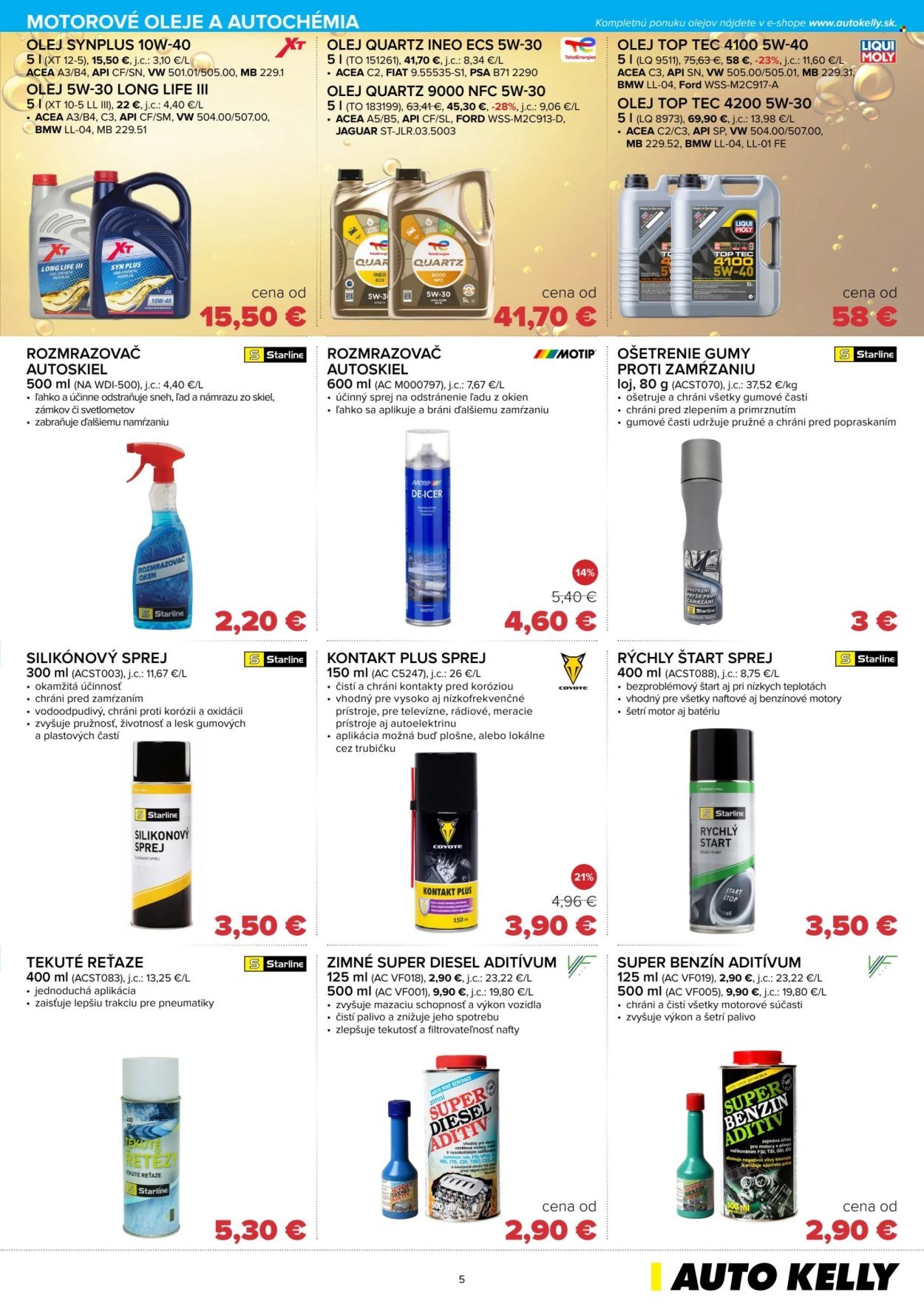 AUTO KELLY leták - Aktualny letak 01/2026 (2026-01-06 - 2026-02-02) | 5