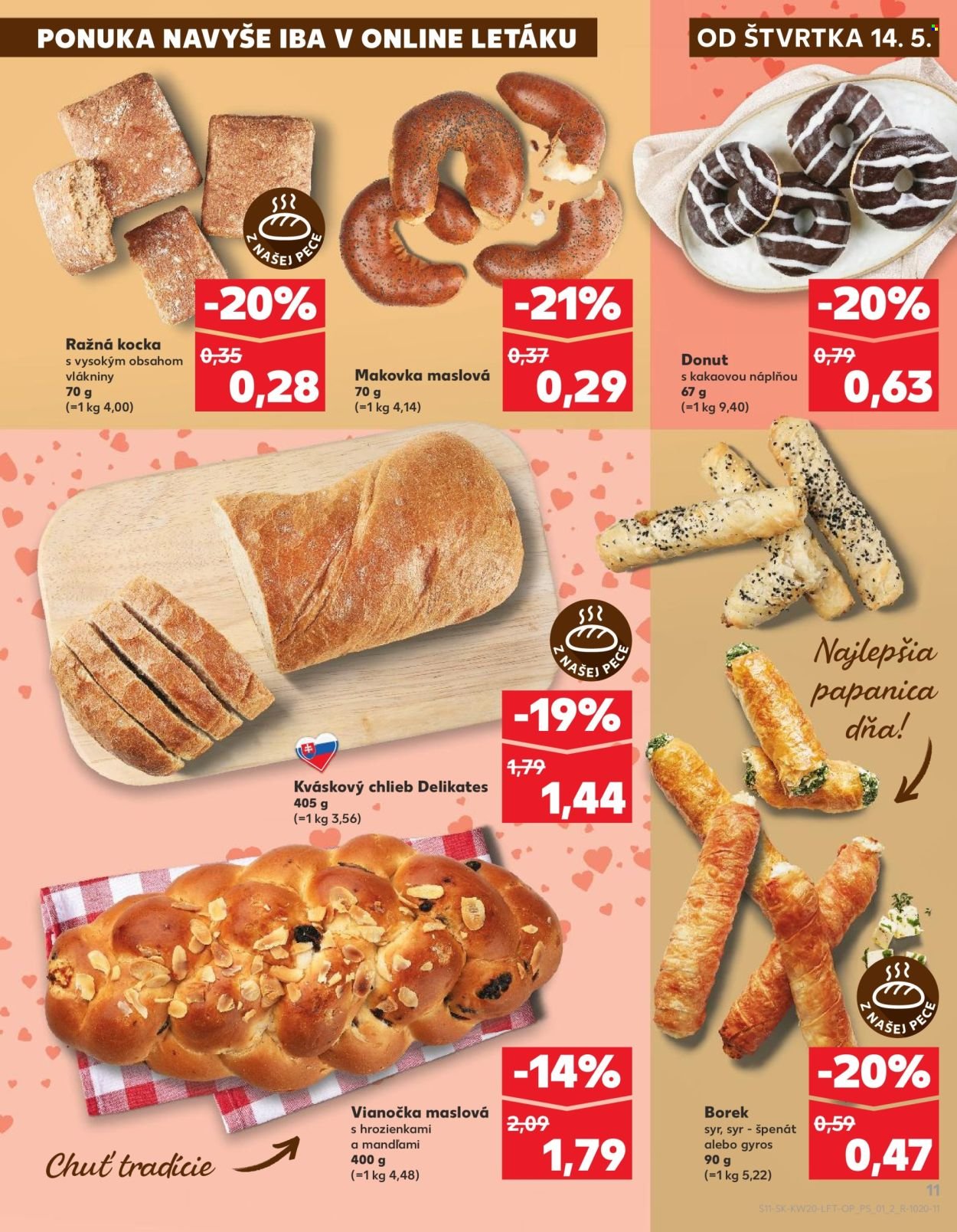 KAUFLAND leták - Od štvrtka 14.5.2026 (2026-05-14 - 2026-05-20) | 11