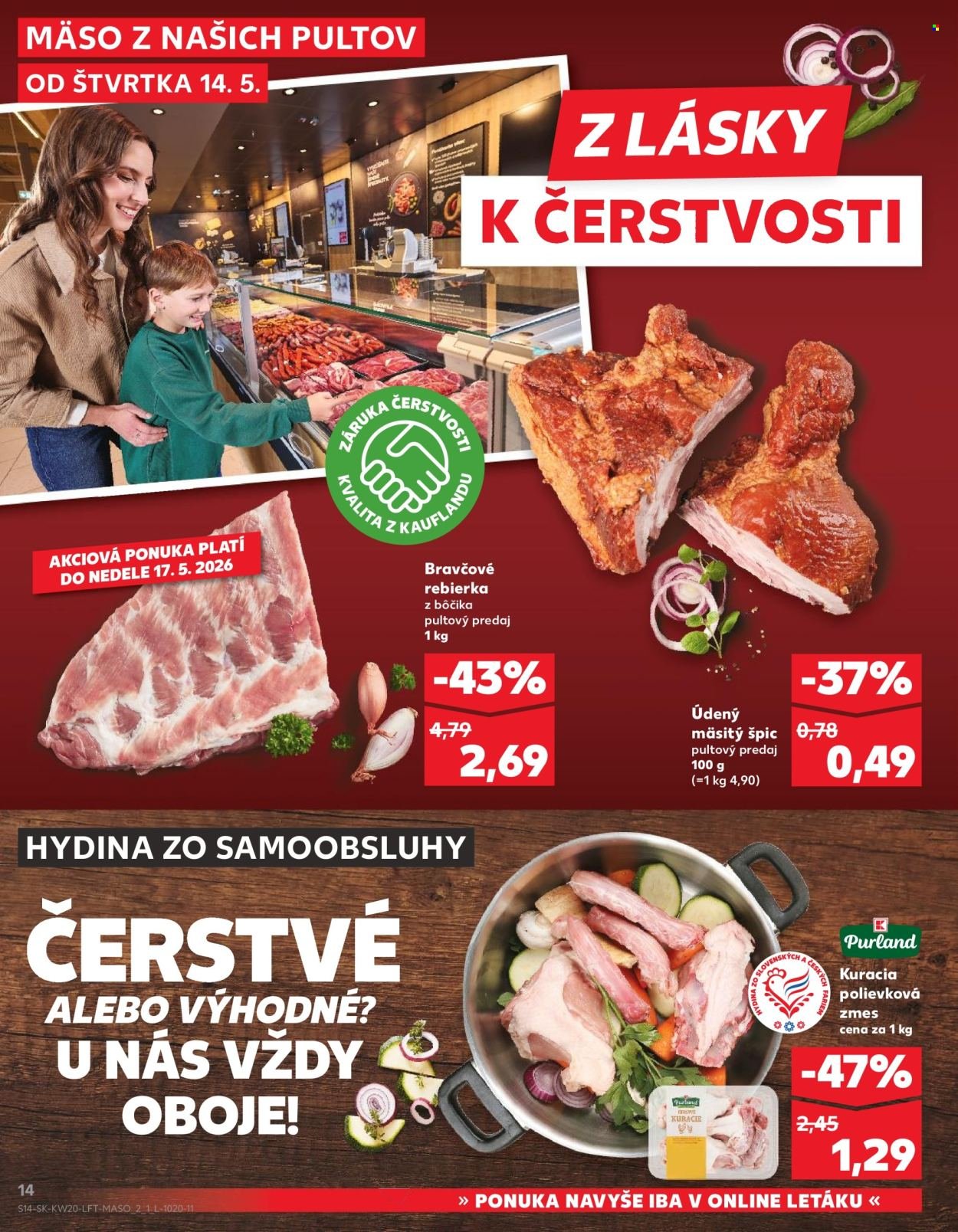 KAUFLAND leták - Od štvrtka 14.5.2026 (2026-05-14 - 2026-05-20) | 14
