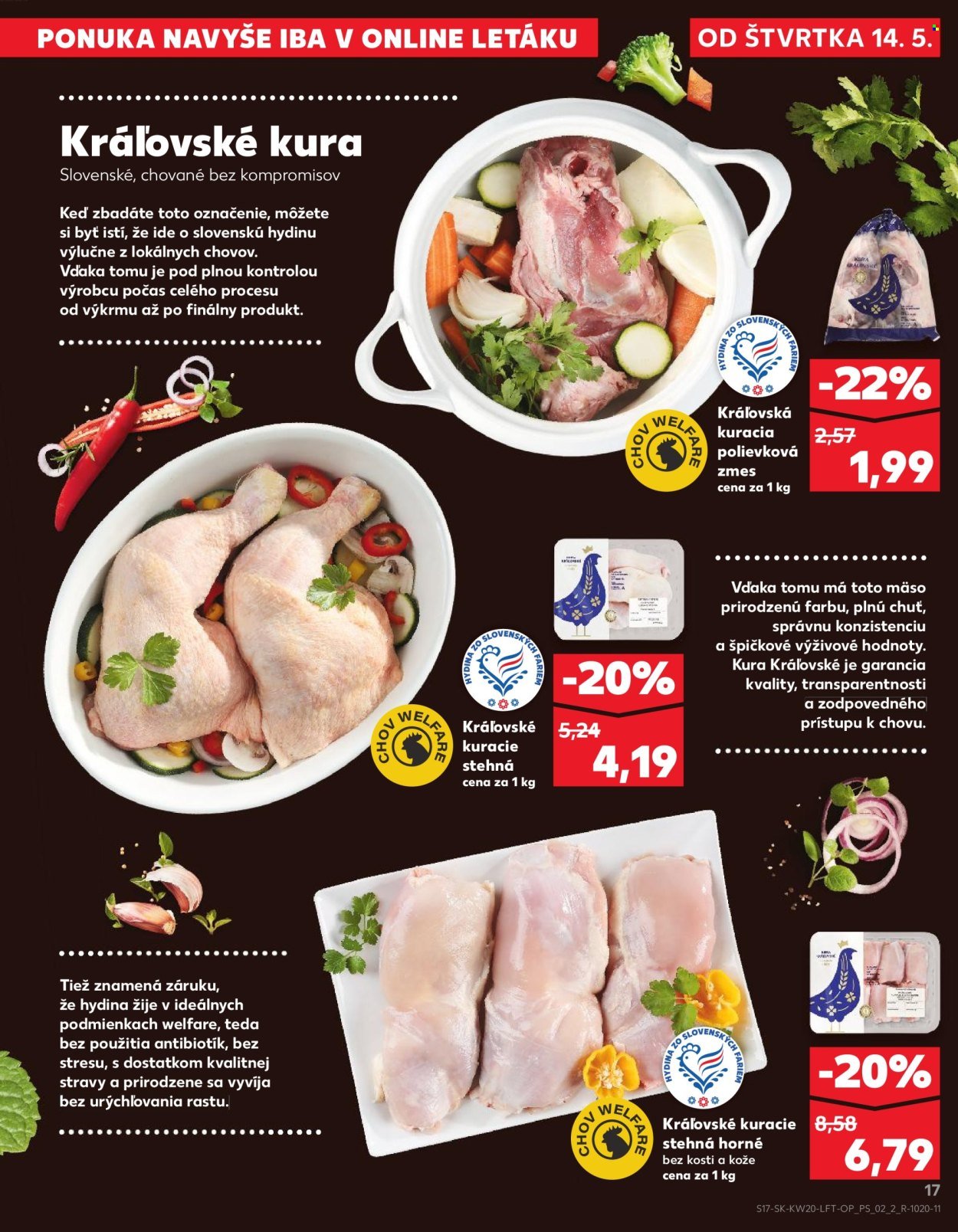 KAUFLAND leták - Od štvrtka 14.5.2026 (2026-05-14 - 2026-05-20) | 17