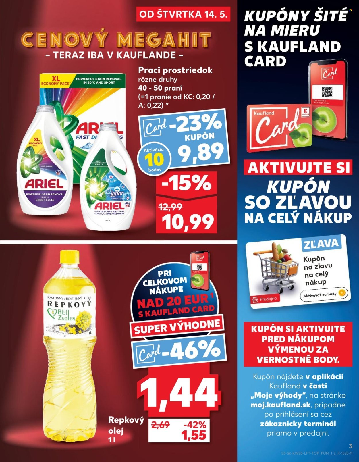 KAUFLAND leták - Od štvrtka 14.5.2026 (2026-05-14 - 2026-05-20) | 3