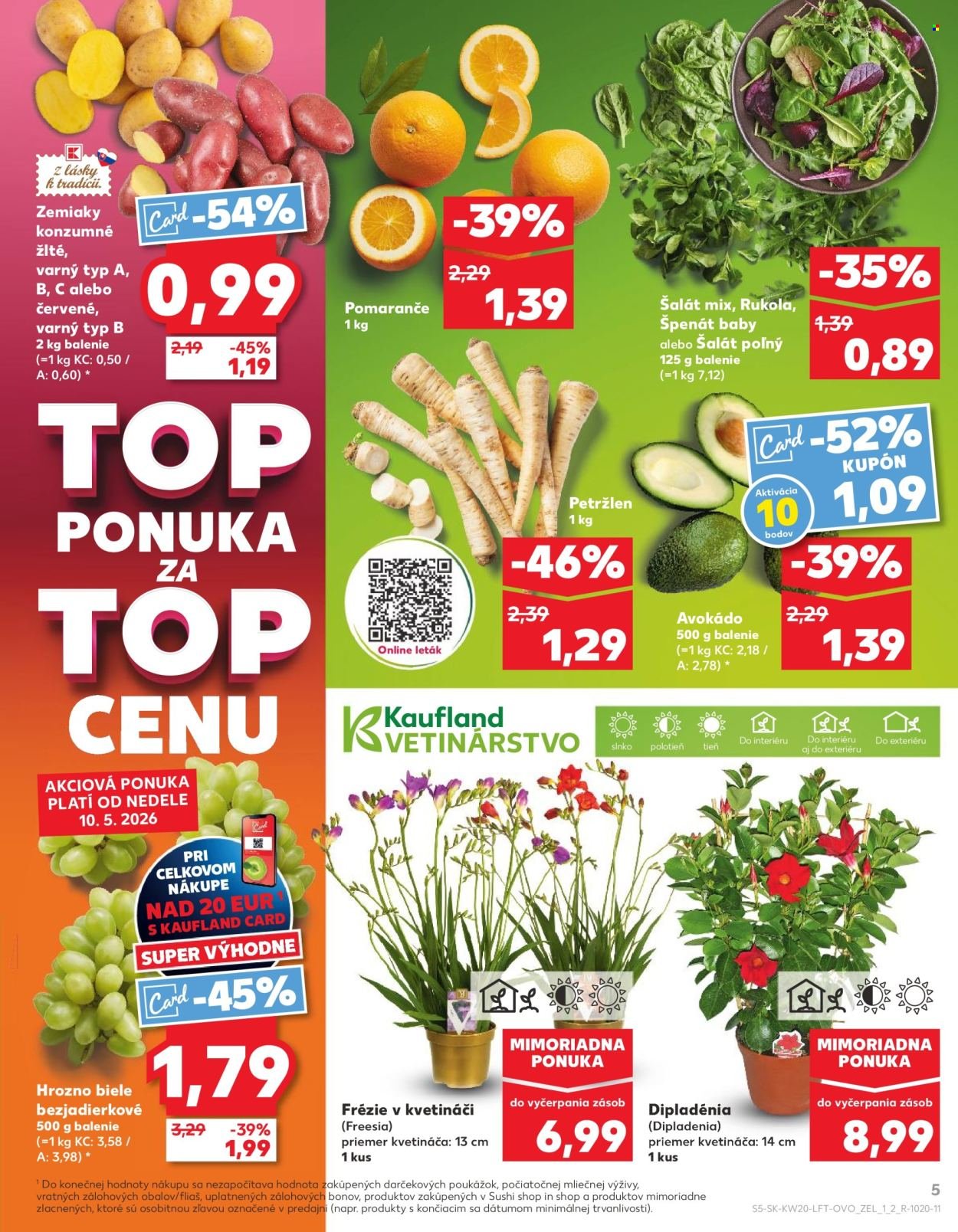 KAUFLAND leták - Od štvrtka 14.5.2026 (2026-05-14 - 2026-05-20) | 5