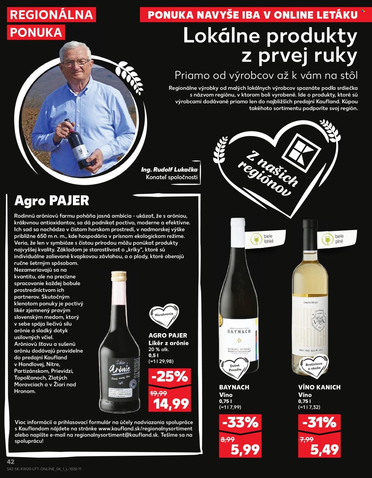 KAUFLAND leták - Od štvrtka 14.5.2026 (2026-05-14 - 2026-05-20) | 42