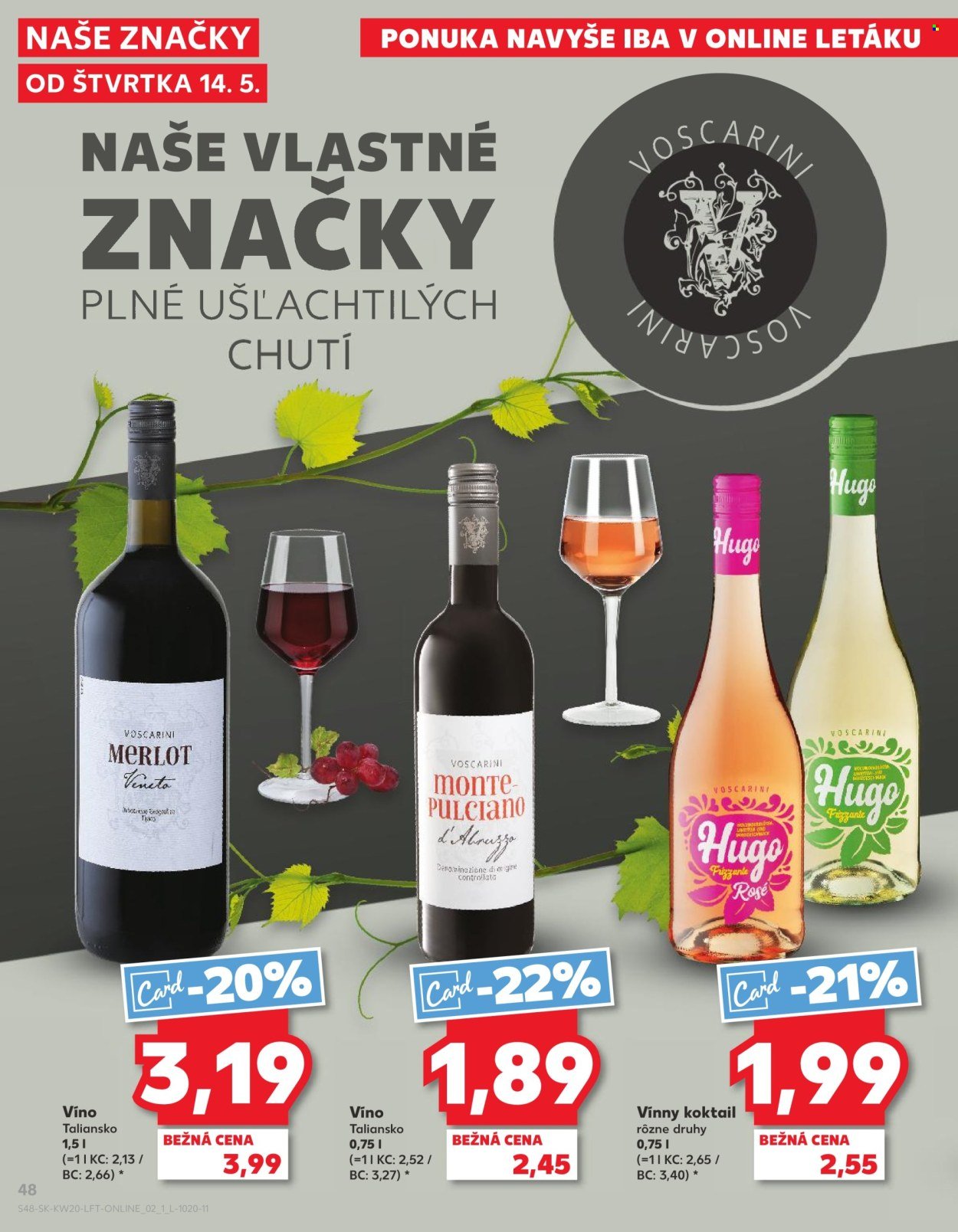 KAUFLAND leták - Od štvrtka 14.5.2026 (2026-05-14 - 2026-05-20) | 48