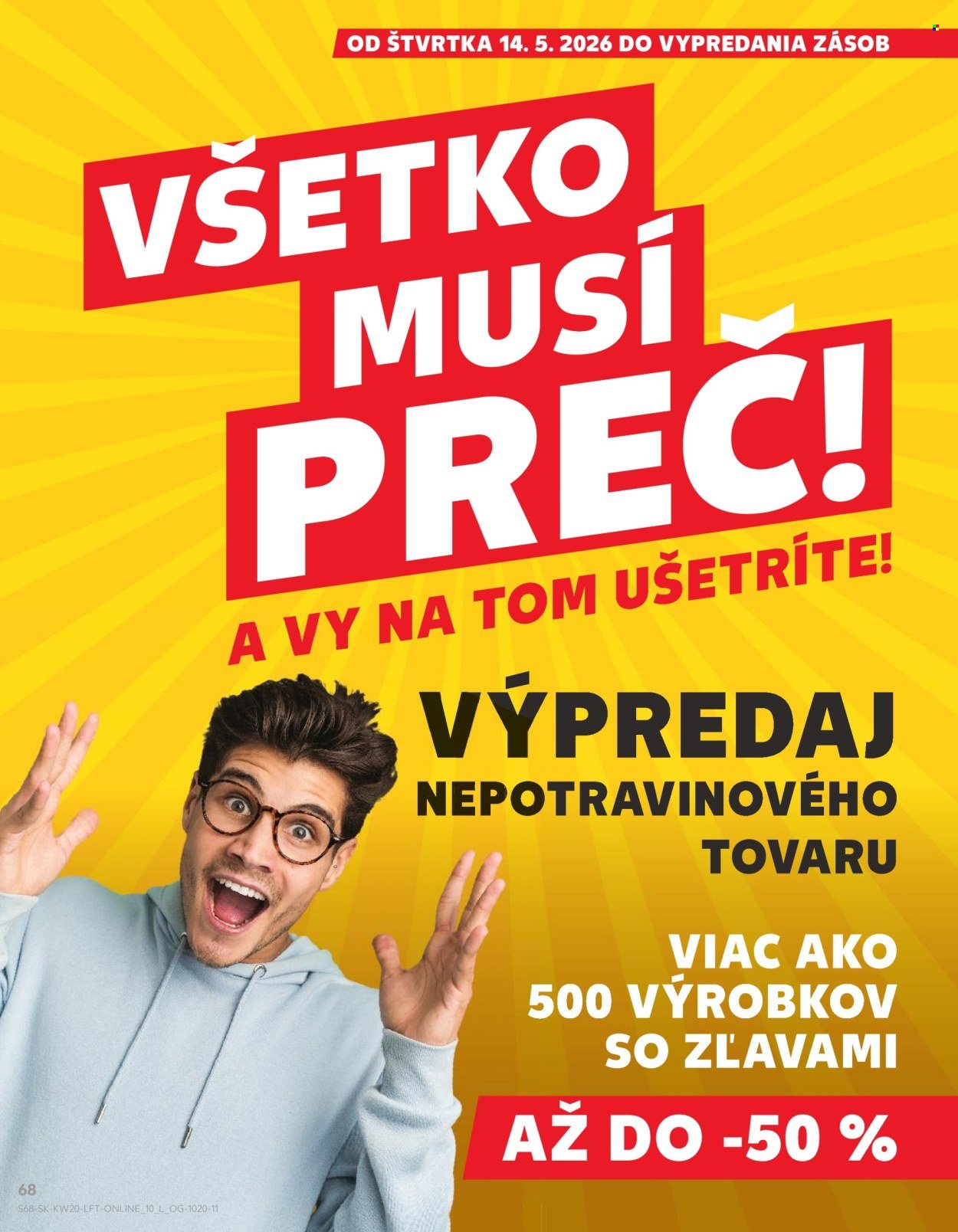 KAUFLAND leták - Od štvrtka 14.5.2026 (2026-05-14 - 2026-05-20) | 68