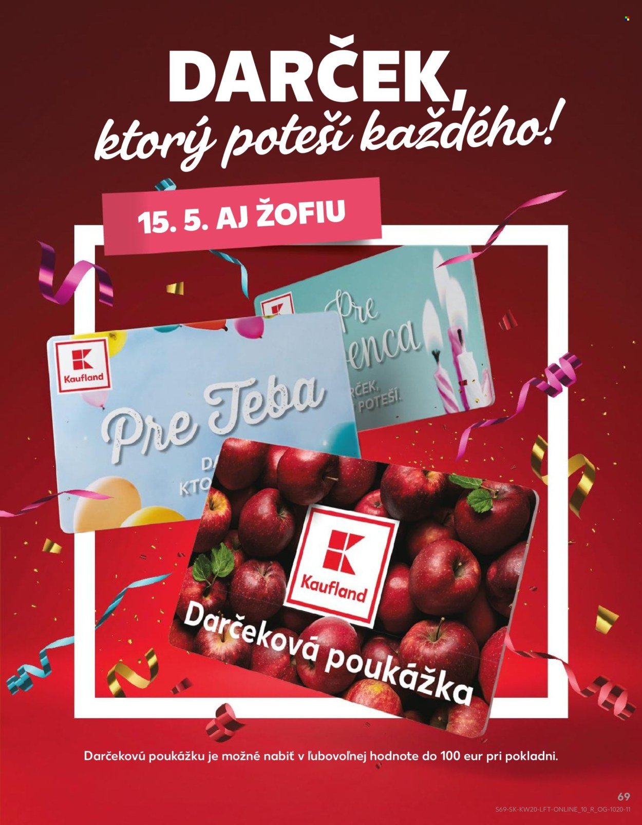 KAUFLAND leták - Od štvrtka 14.5.2026 (2026-05-14 - 2026-05-20) | 69