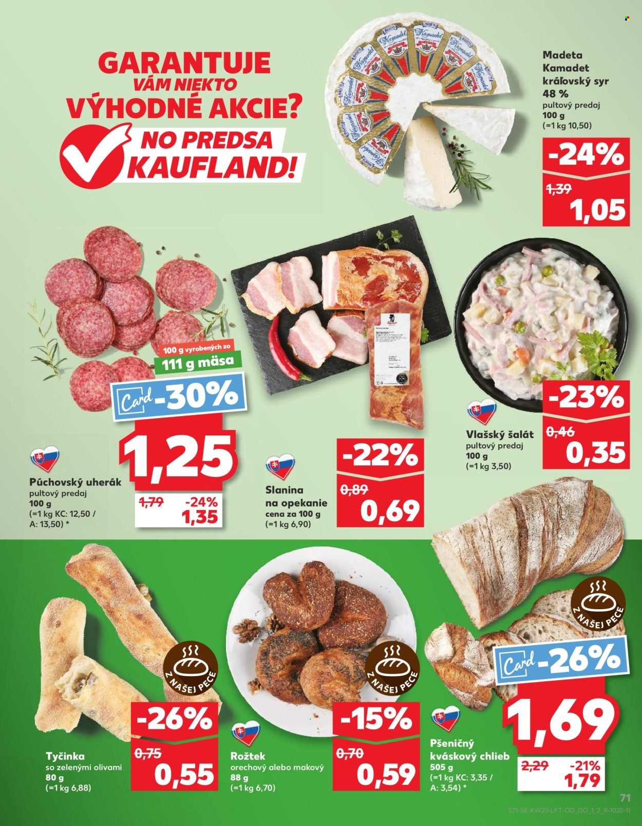 KAUFLAND leták - Od štvrtka 14.5.2026 (2026-05-14 - 2026-05-20) | 71