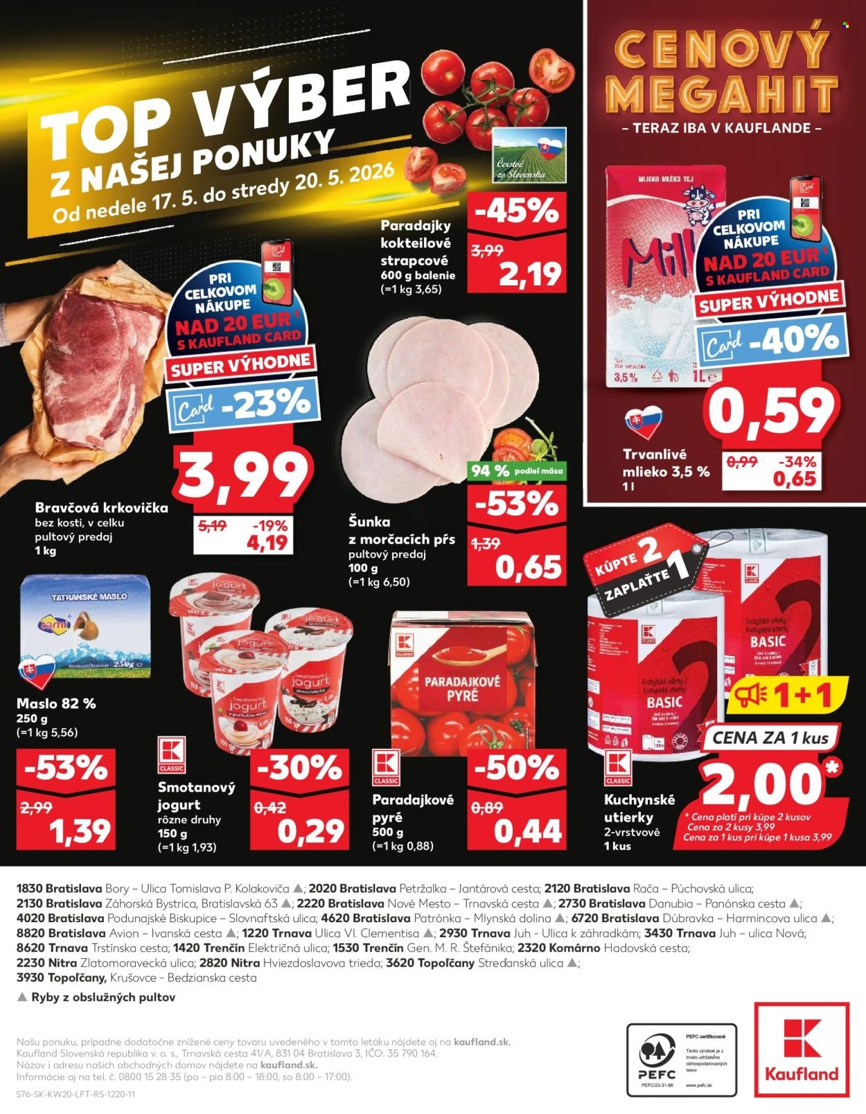 KAUFLAND leták - Od štvrtka 14.5.2026 (2026-05-14 - 2026-05-20) | 76