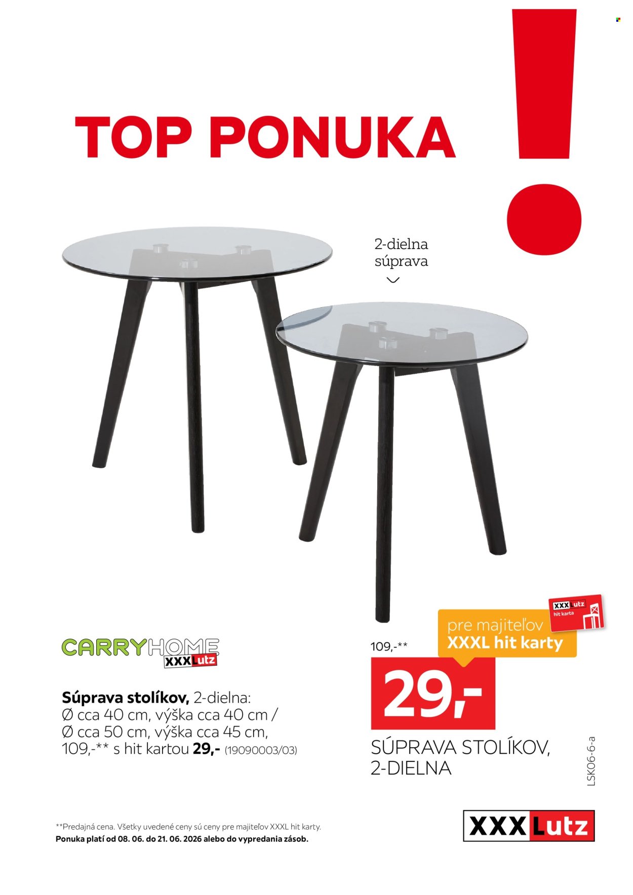 XXXLUTZ leták - XXXL výpredaj