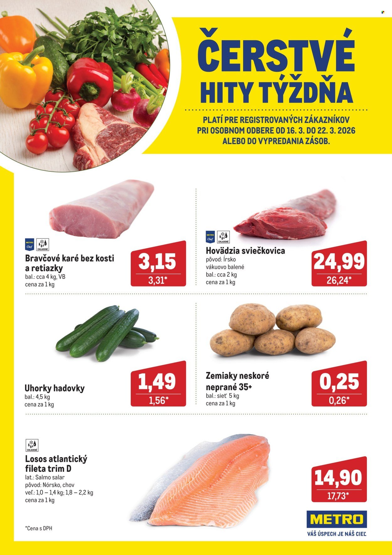 METRO leták - Čerstvé hity týždňa (2026-03-16 - 2026-03-22) | 1