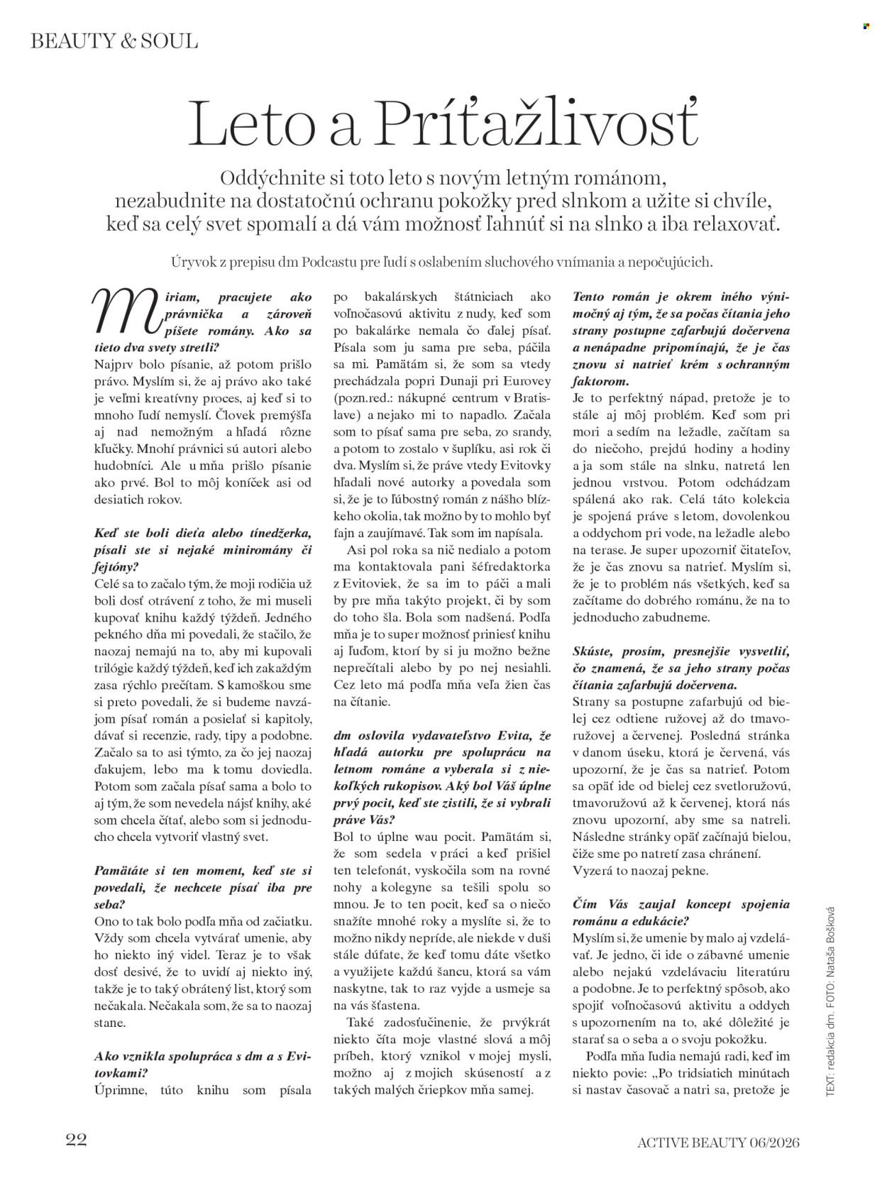 DM DROGERIE leták - ACTIVE BEAUTY
