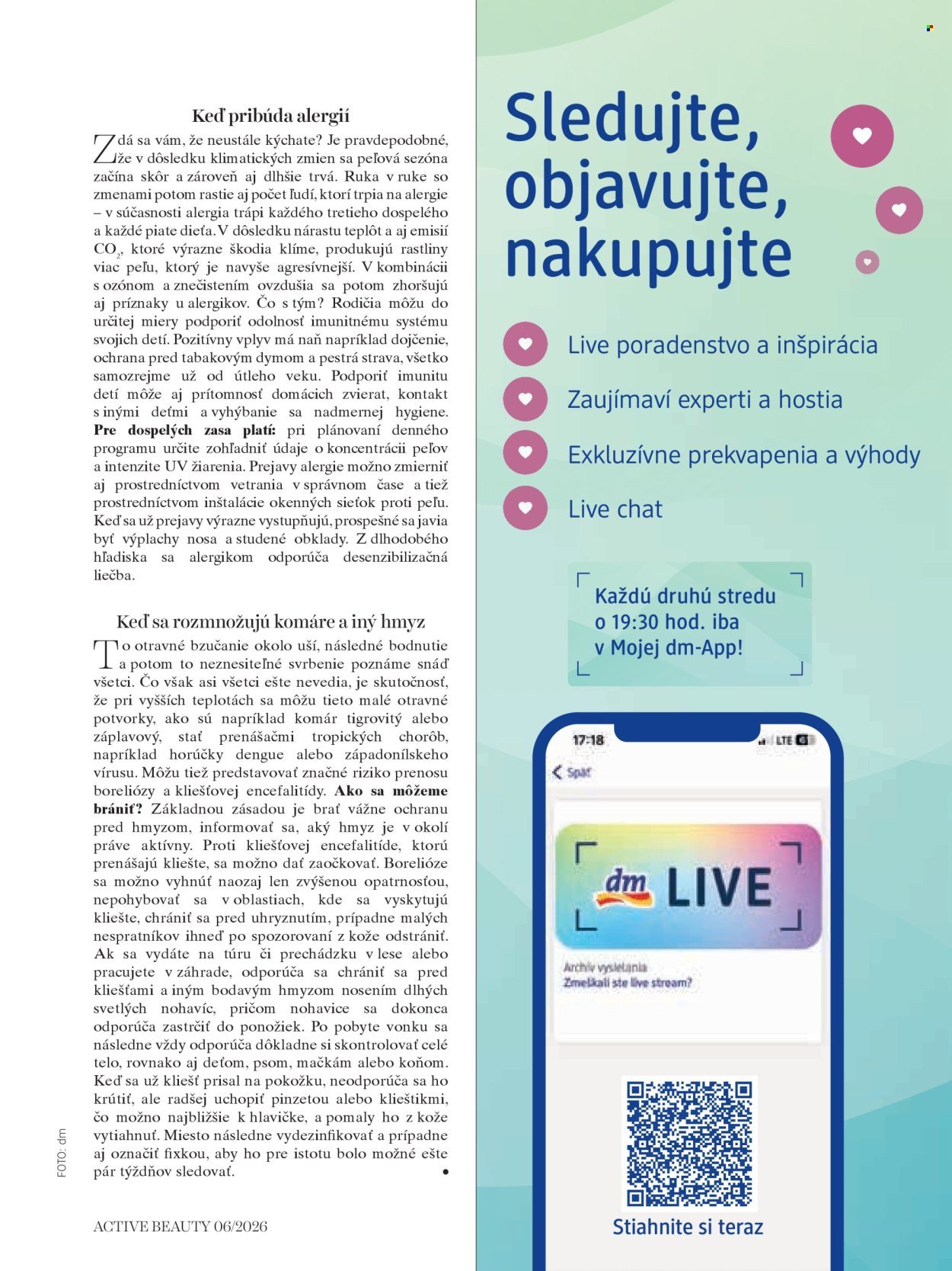 DM DROGERIE leták - ACTIVE BEAUTY