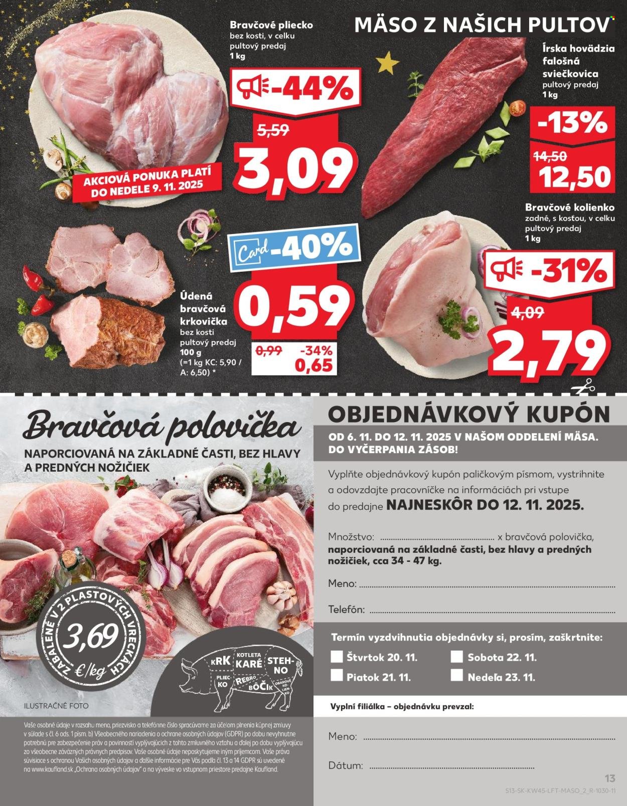 KAUFLAND leták - Od štvrtka 6.11.2025 (2025-11-06 - 2025-11-12) | 13