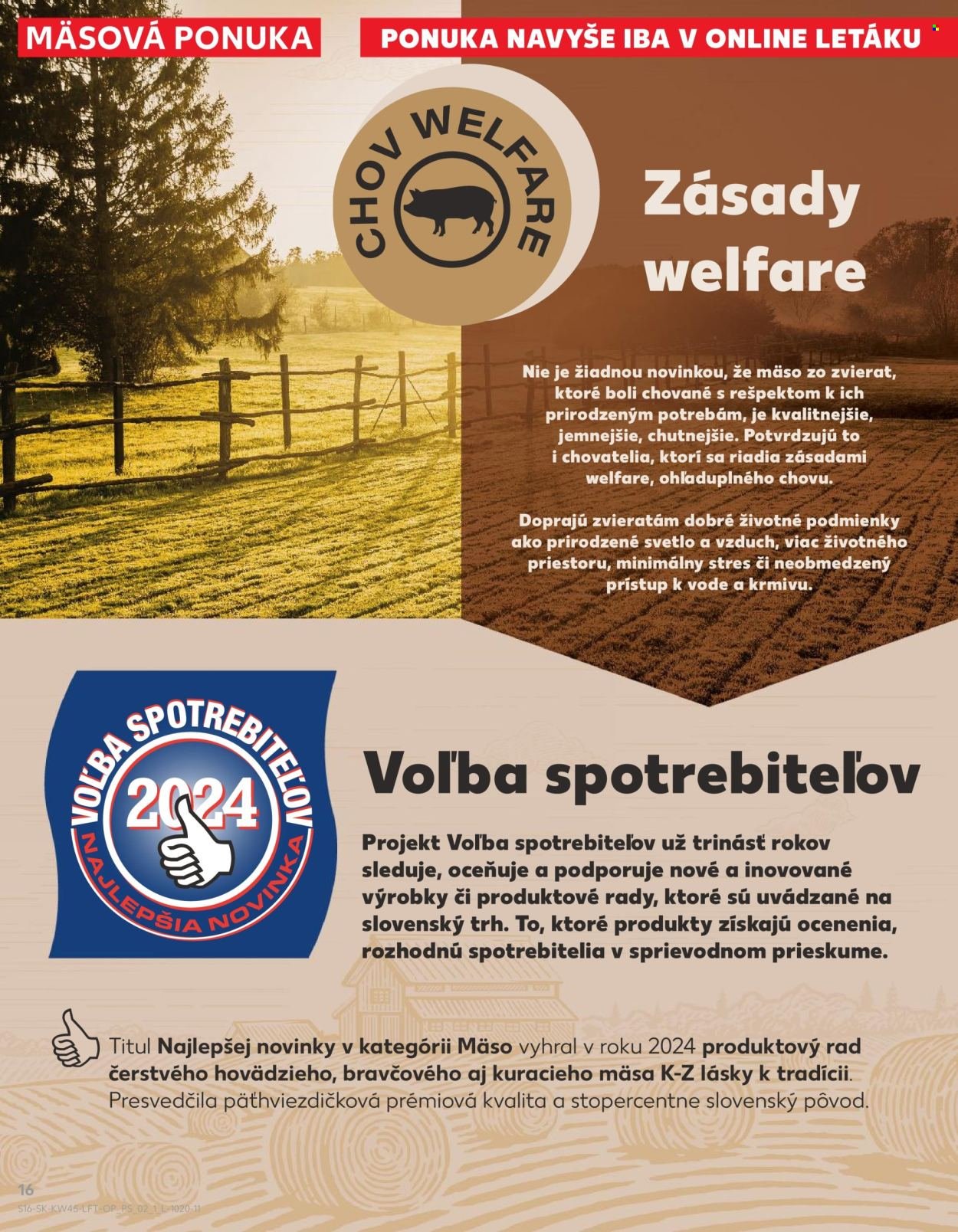 KAUFLAND leták - Od štvrtka 6.11.2025 (2025-11-06 - 2025-11-12) | 16