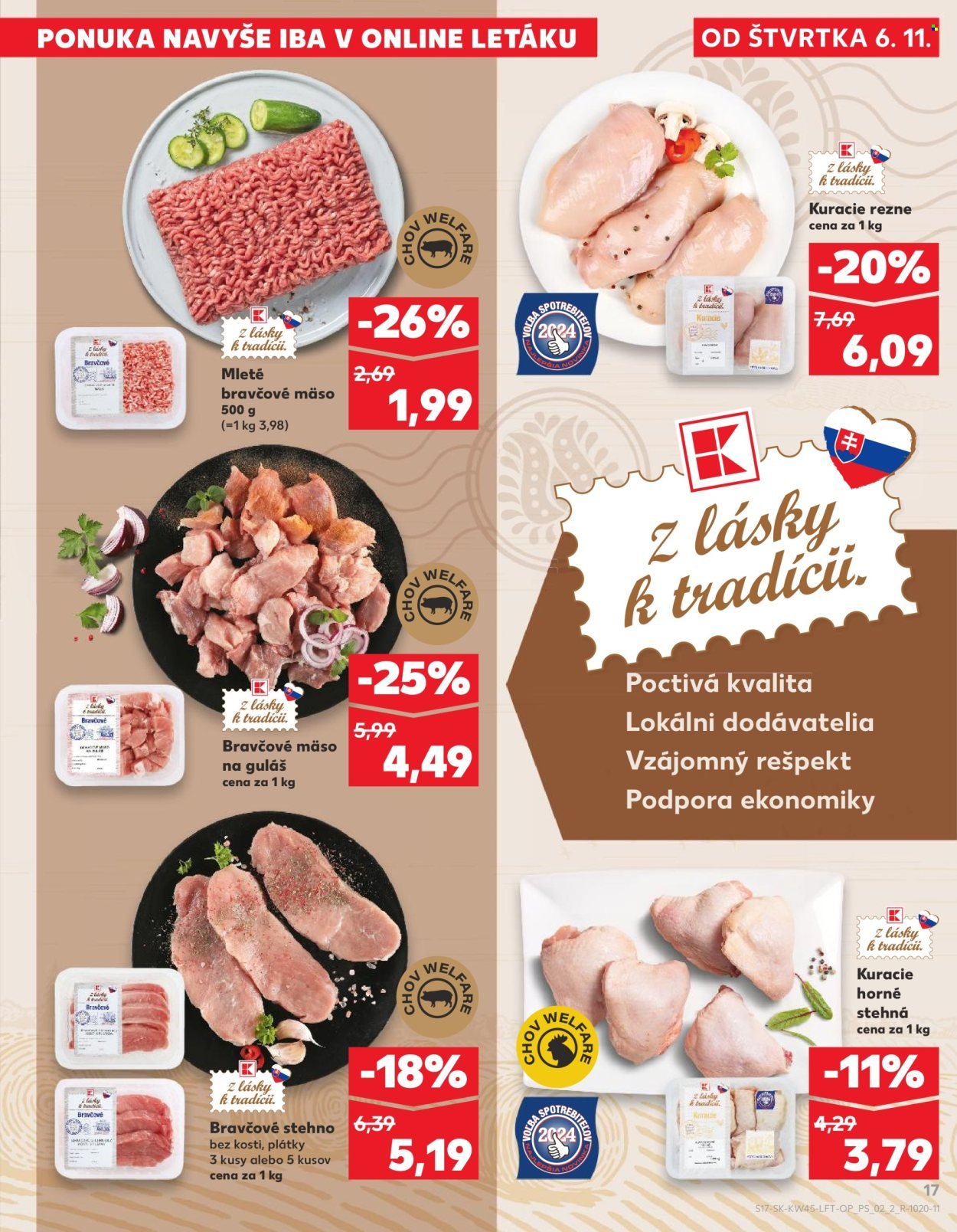 KAUFLAND leták - Od štvrtka 6.11.2025 (2025-11-06 - 2025-11-12) | 17